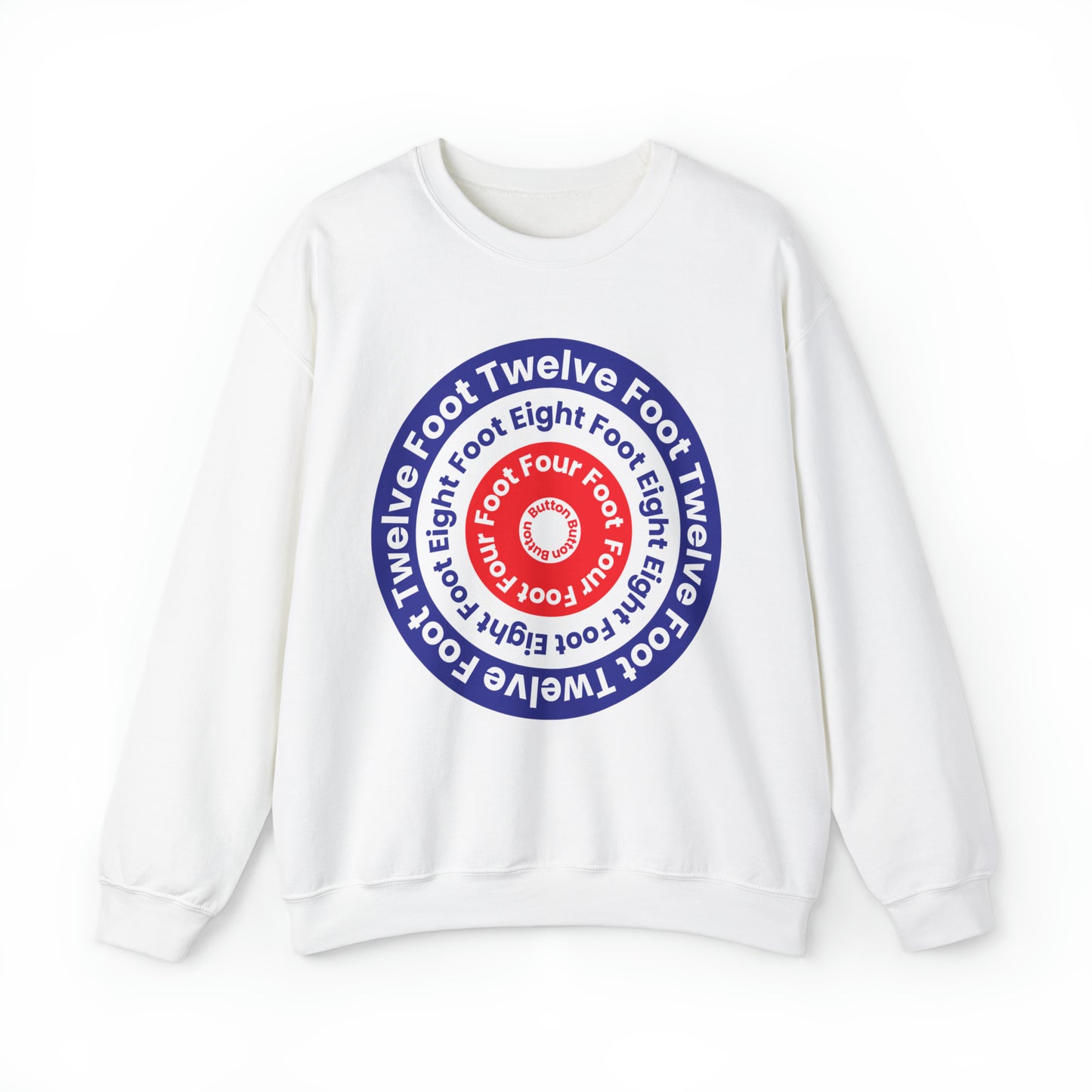 12 8 4 Full House Curling Club Unisex Heavy Blend™ Crewneck Sweatshirt