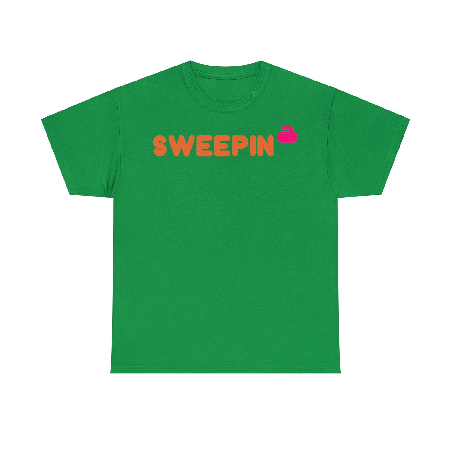 Sweepin Curling Unisex Heavy Cotton Tee