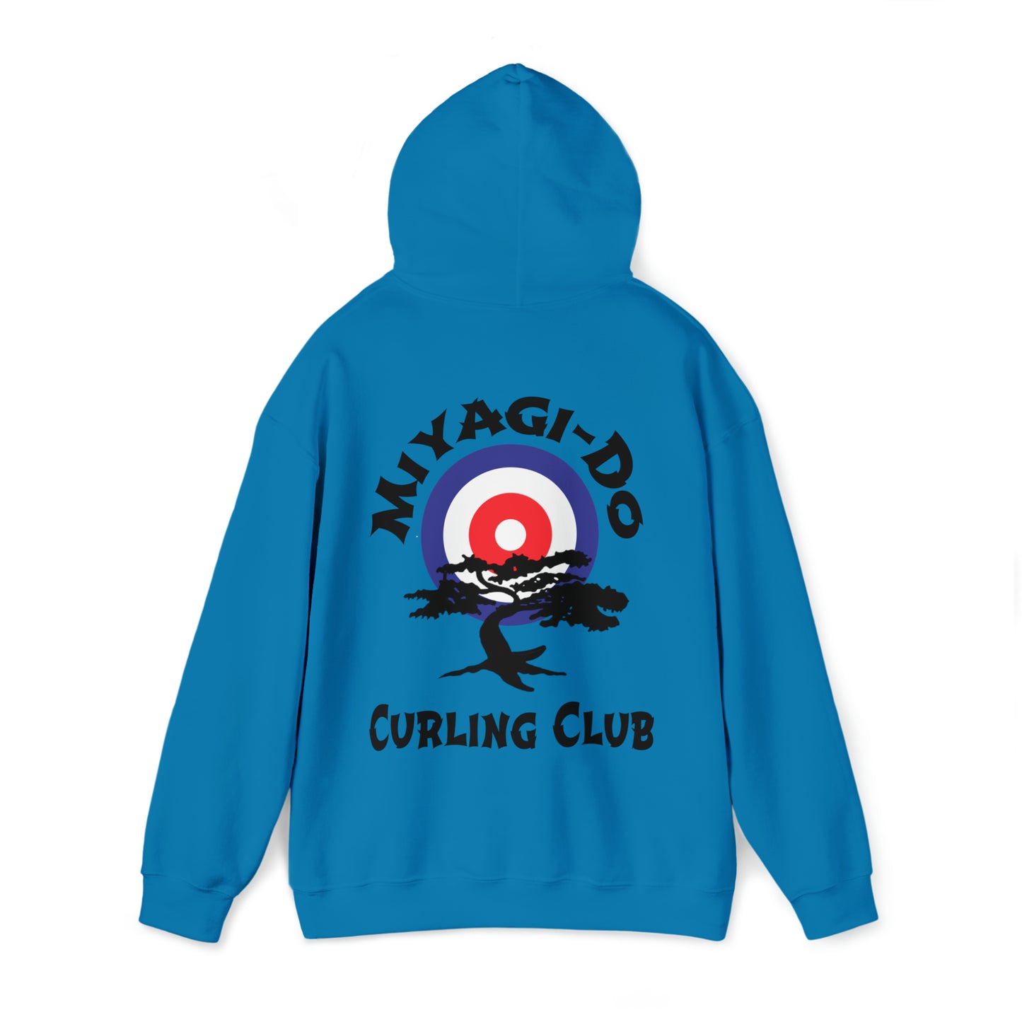 Miyagi Do Curling Hoodie Unisex Heavy Blend™ Hooded Sweatshirt