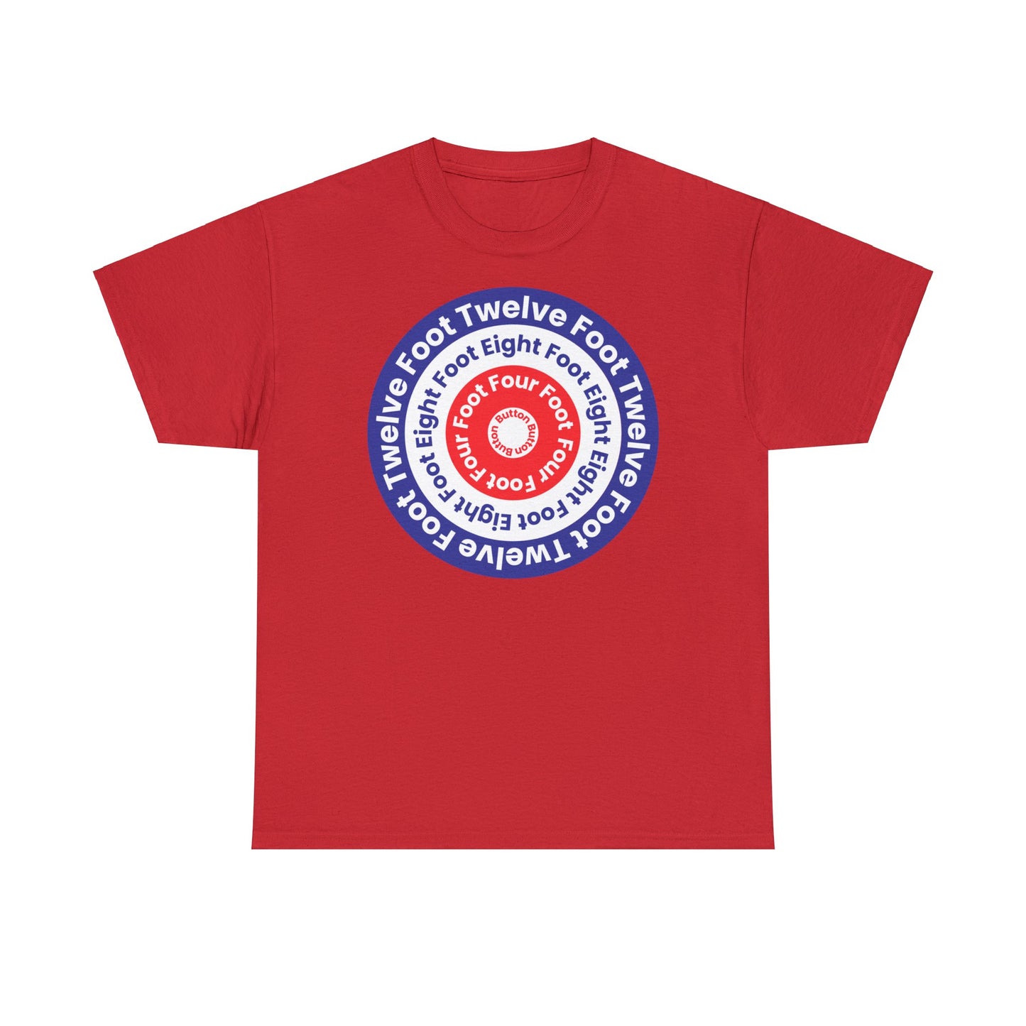 12-8-4 Full House Curling Unisex Heavy Cotton Tee