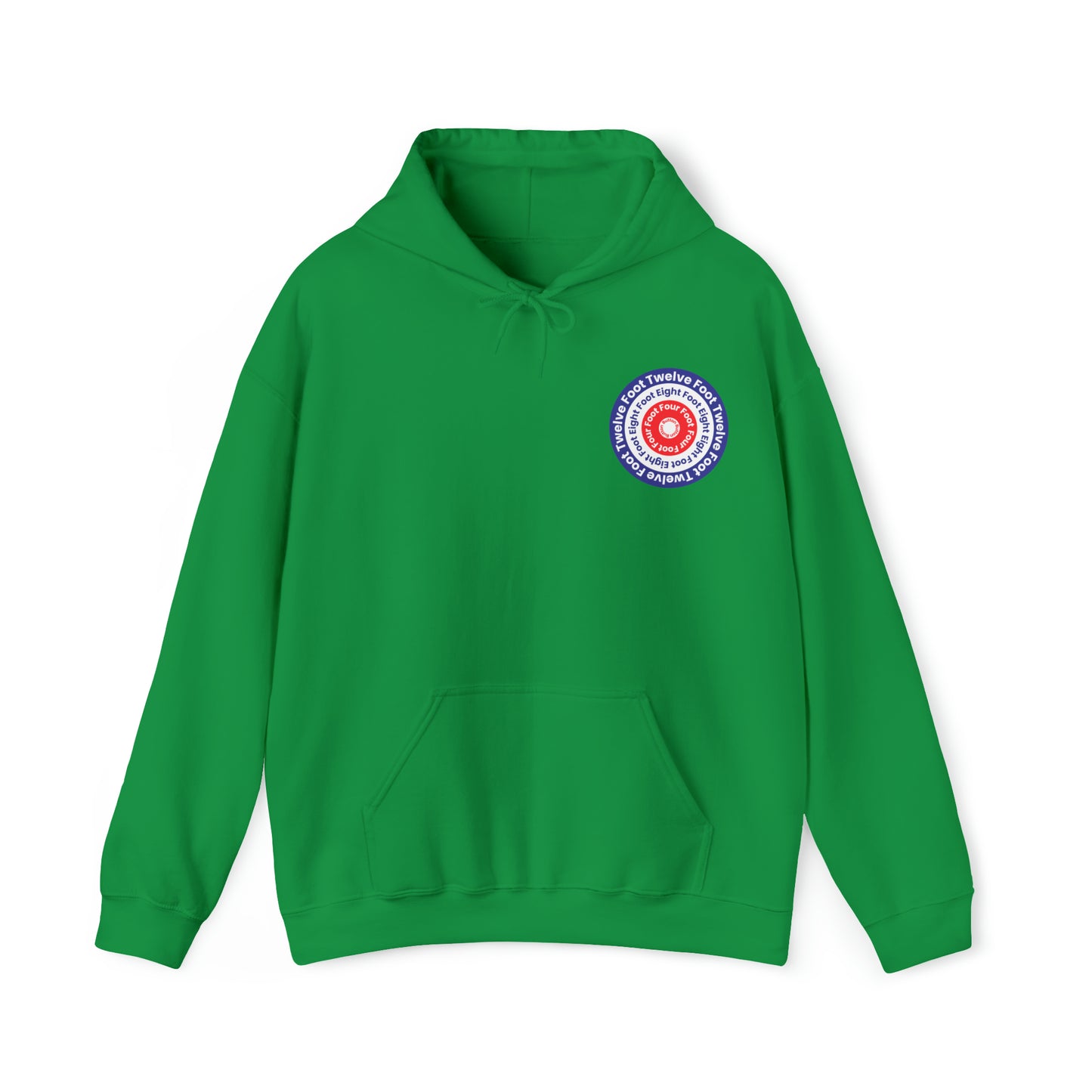 12 8 4 Full House Curling Hoodie Unisex Heavy Blend™ Hooded Sweatshirt
