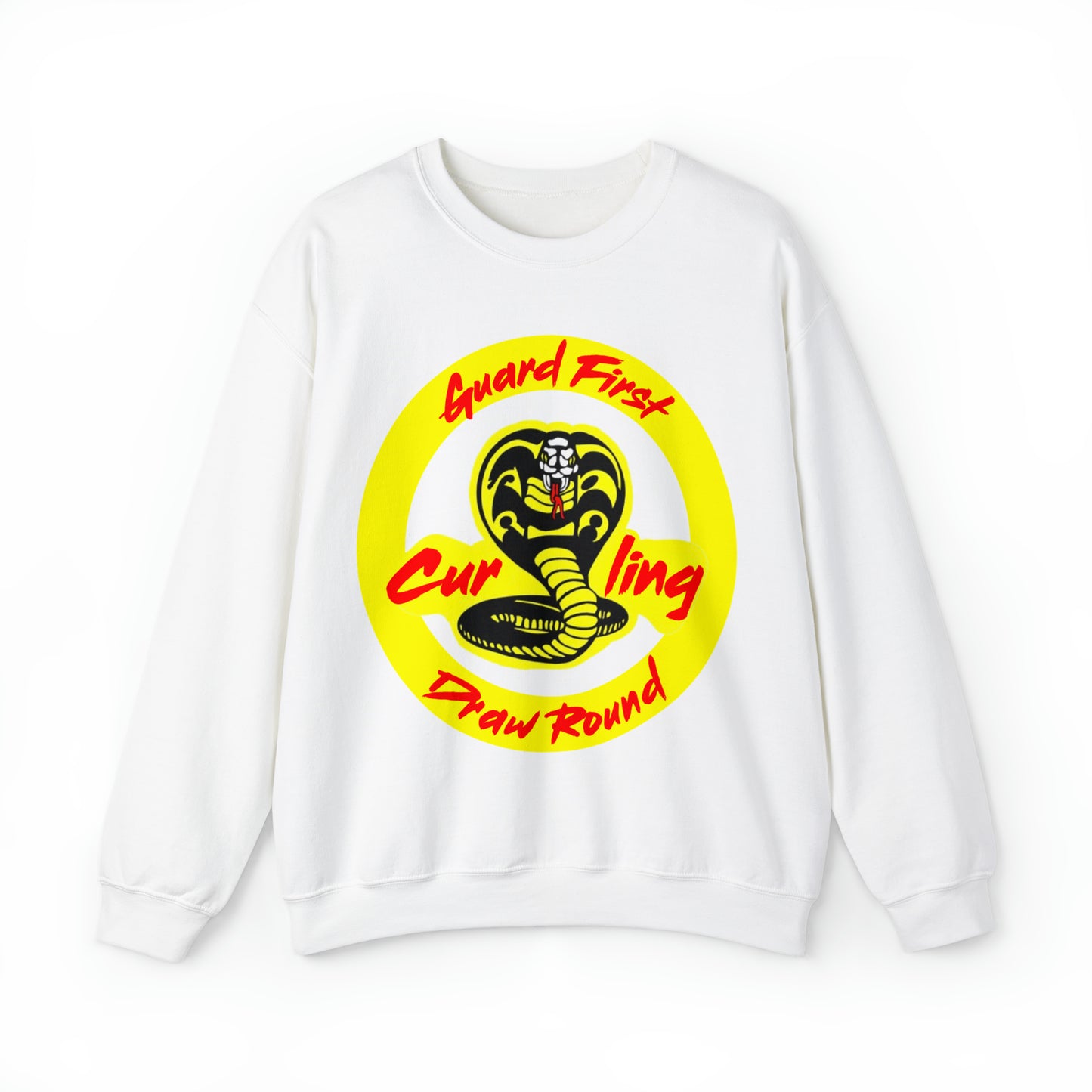 No Mercy Curling Unisex Heavy Blend™ Crewneck Sweatshirt