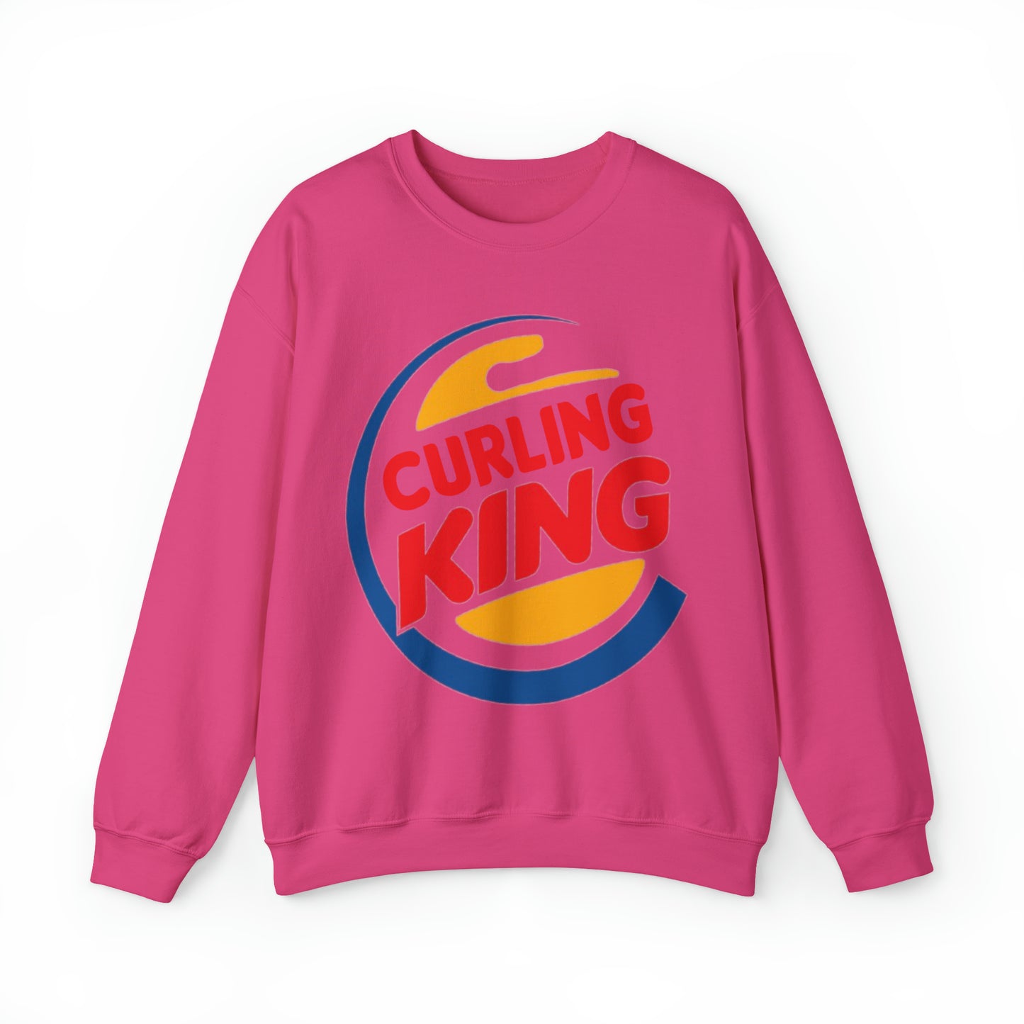 Curling King Unisex Heavy Blend™ Crewneck Sweatshirt