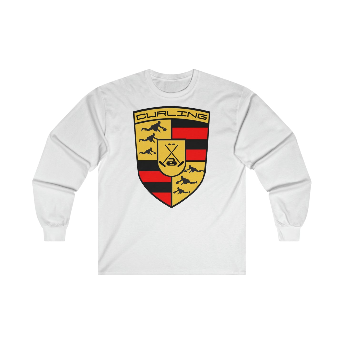 Supercar Curling Design Ultra Cotton Long Sleeve Tee