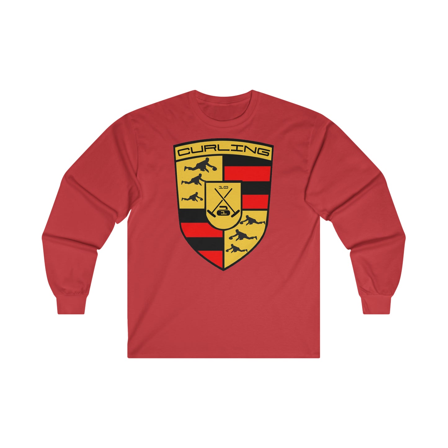 Supercar Curling Design Ultra Cotton Long Sleeve Tee