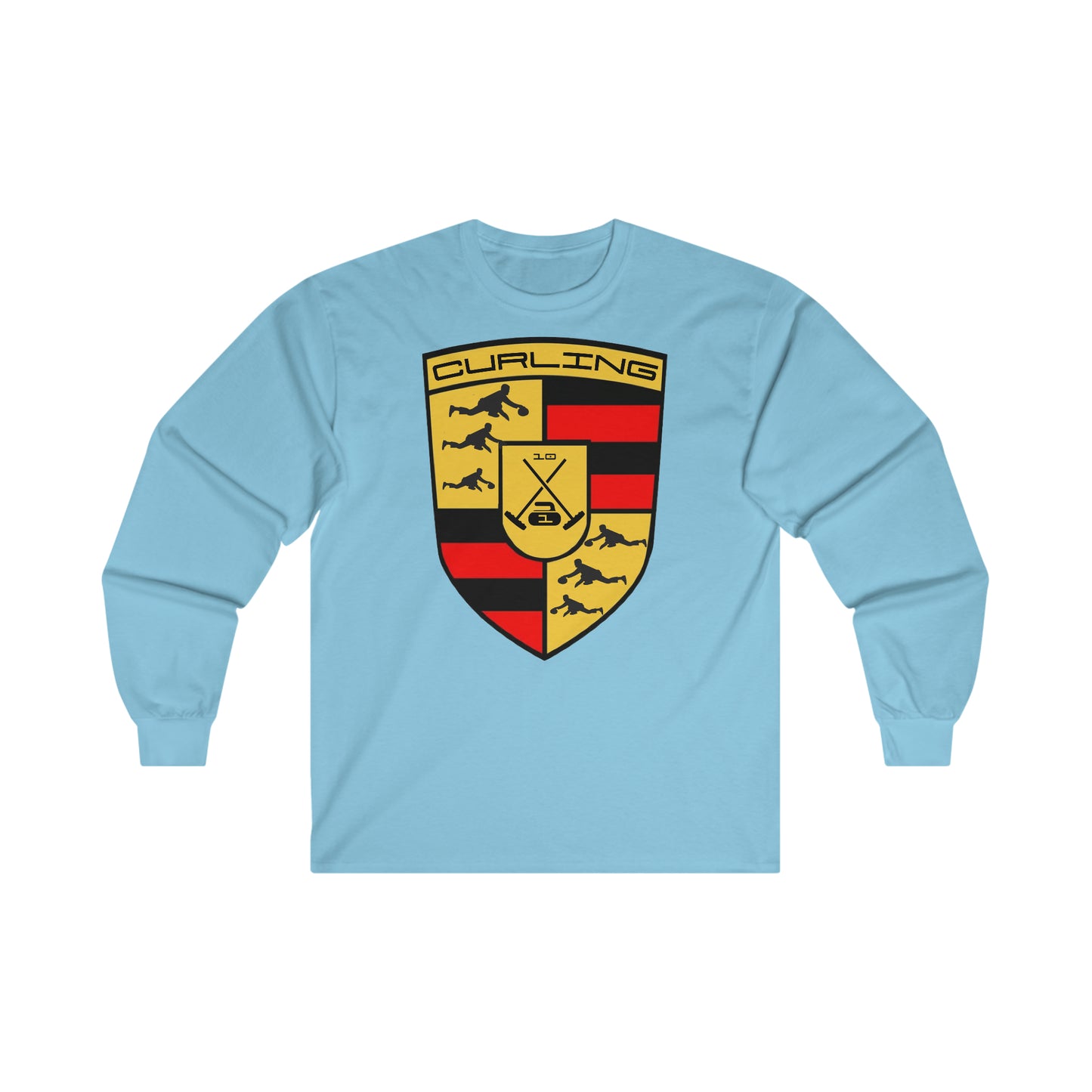Supercar Curling Design Ultra Cotton Long Sleeve Tee