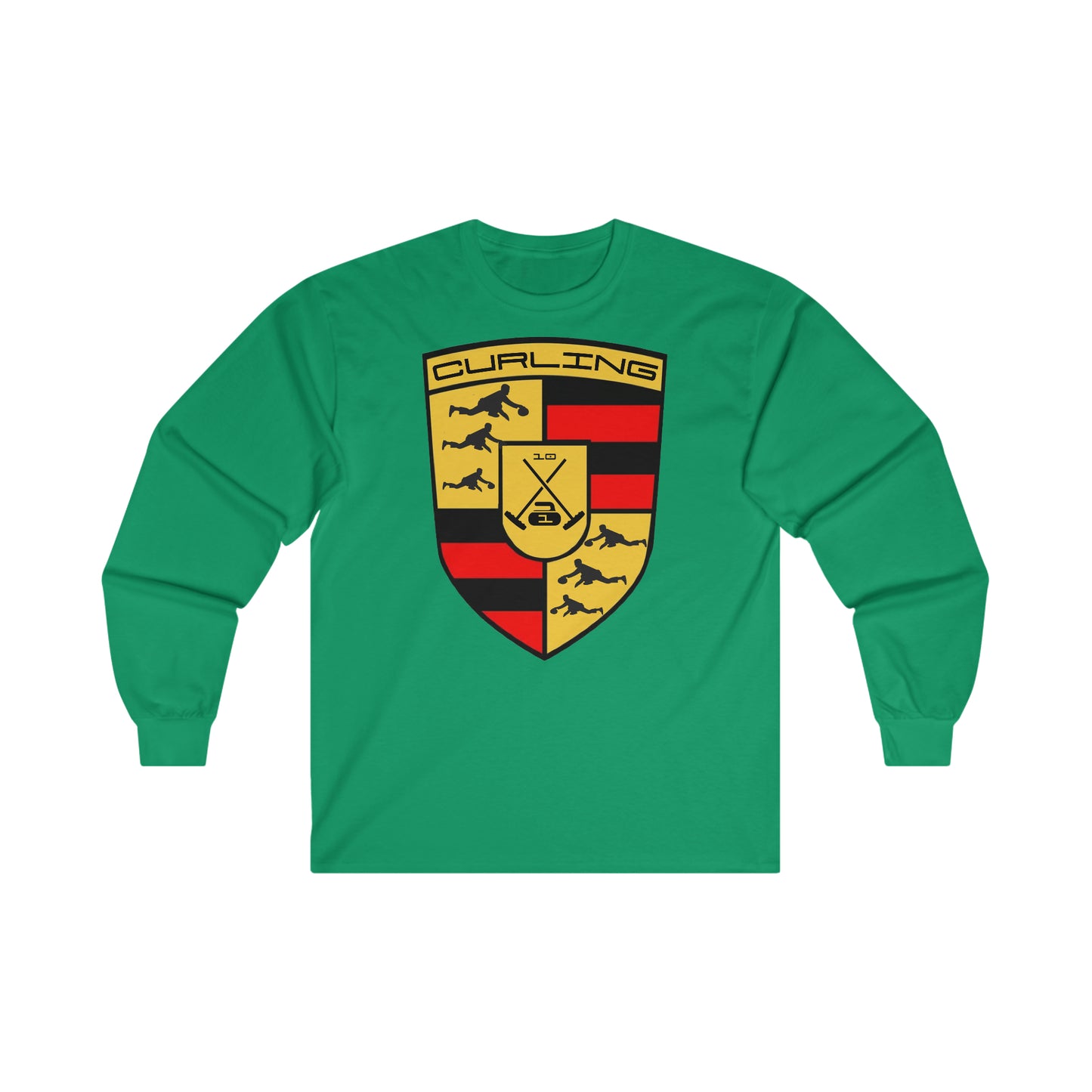 Supercar Curling Design Ultra Cotton Long Sleeve Tee