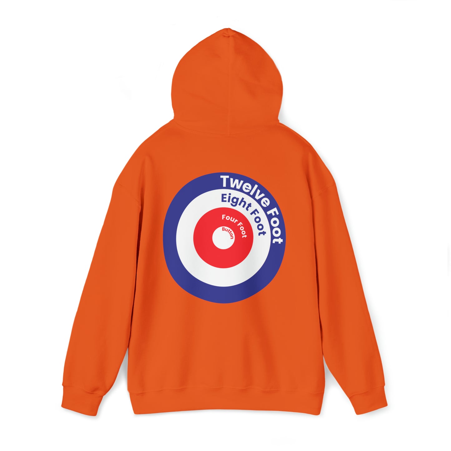 12 8 4 Right Curling Hoodie Unisex Heavy Blend™ Hooded Sweatshirt