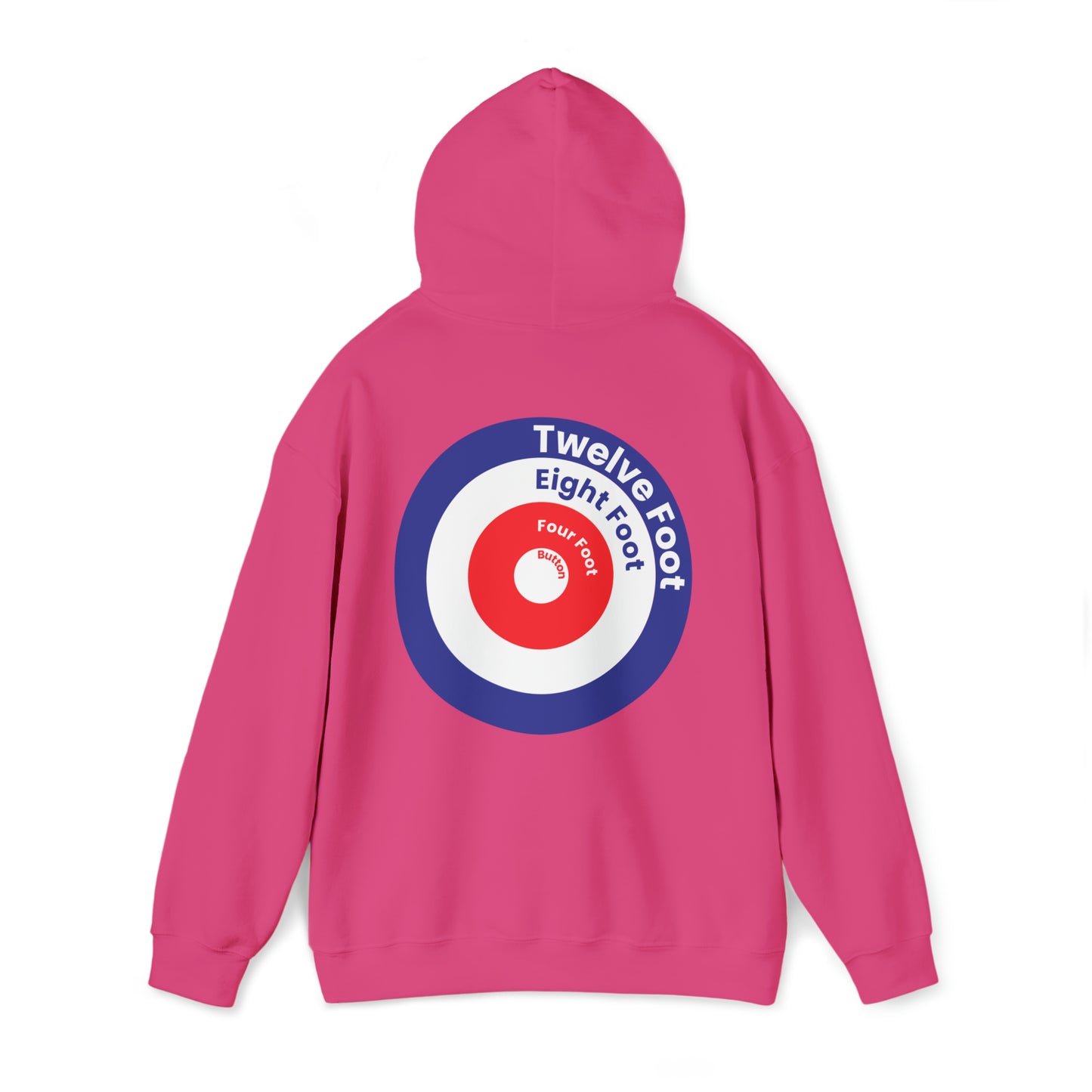 12 8 4 Right Curling Hoodie Unisex Heavy Blend™ Hooded Sweatshirt