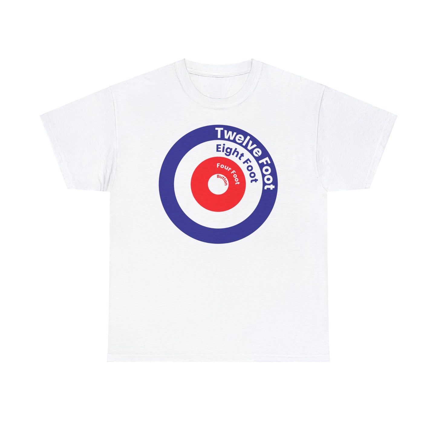 12 8 4 Right Curling Unisex Heavy Cotton Tee