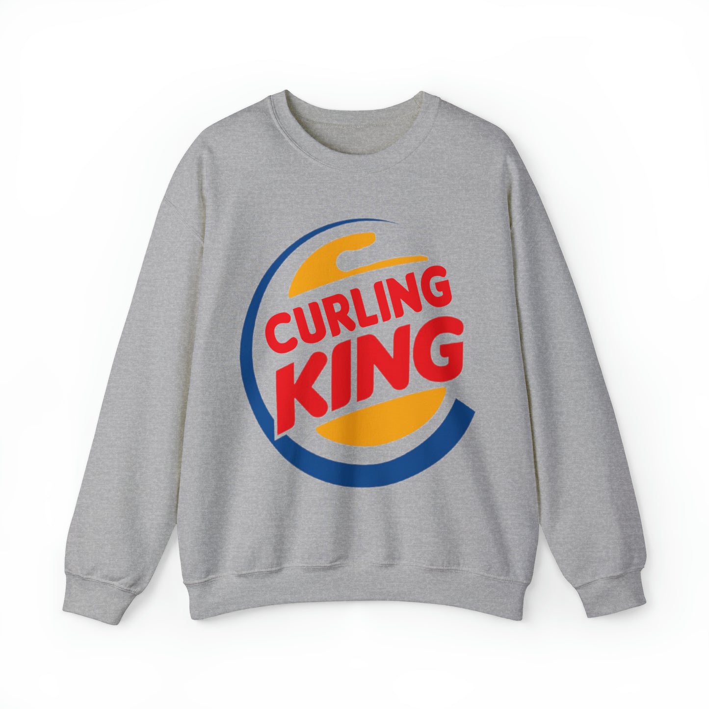 Curling King Unisex Heavy Blend™ Crewneck Sweatshirt