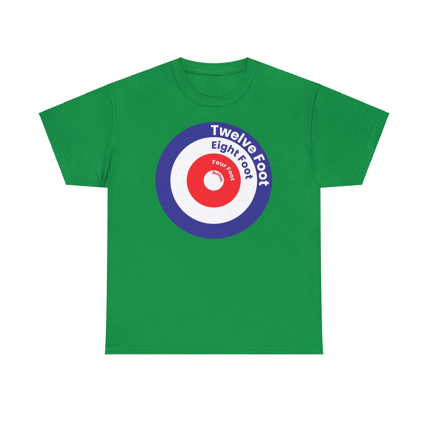 12 8 4 Right Curling Unisex Heavy Cotton Tee