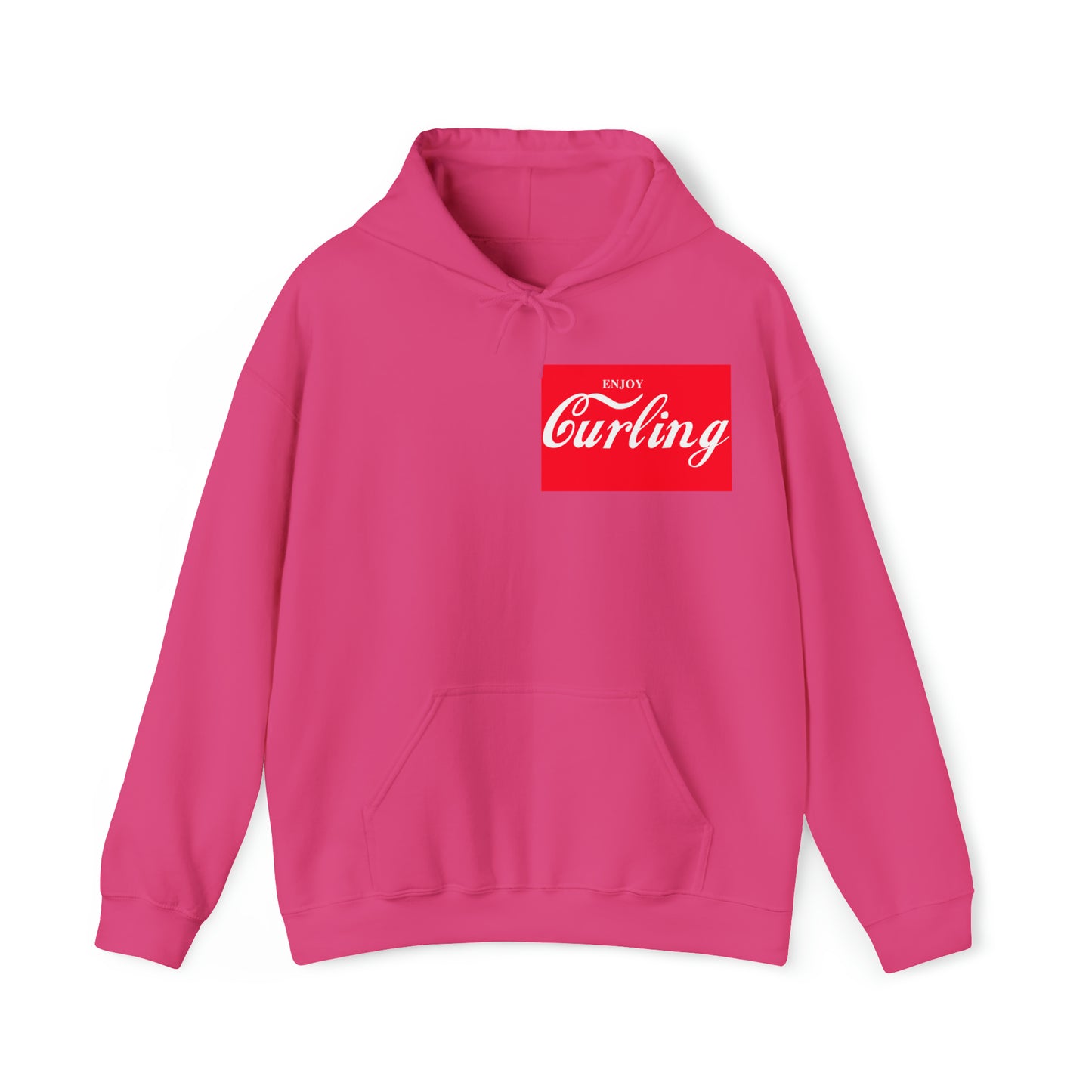 Enjoy Curling Unisex Heavy Blend™ Hooded Sweatshirt
