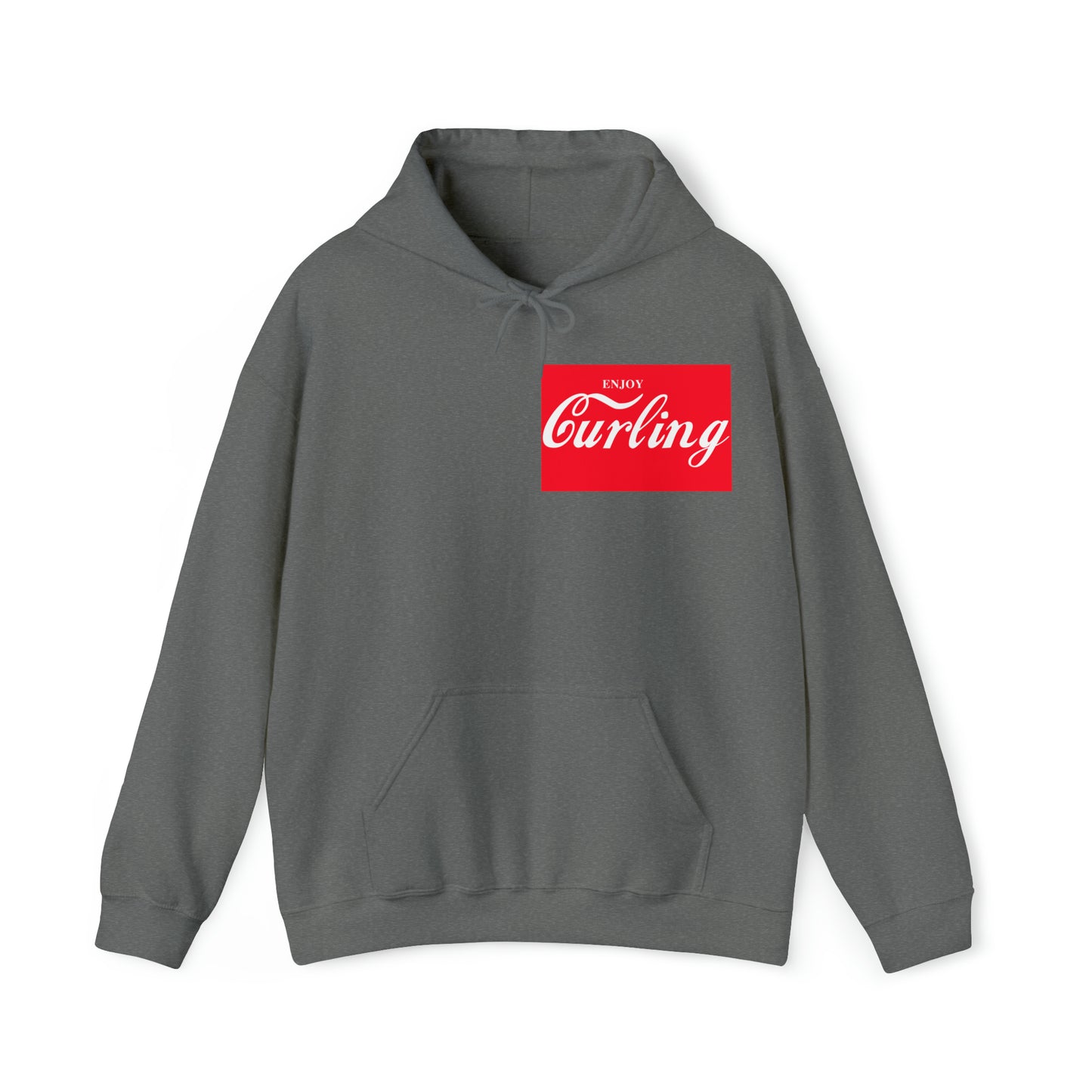 Enjoy Curling Unisex Heavy Blend™ Hooded Sweatshirt