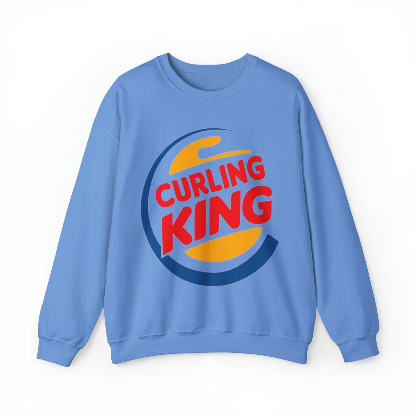 Curling King Unisex Heavy Blend™ Crewneck Sweatshirt