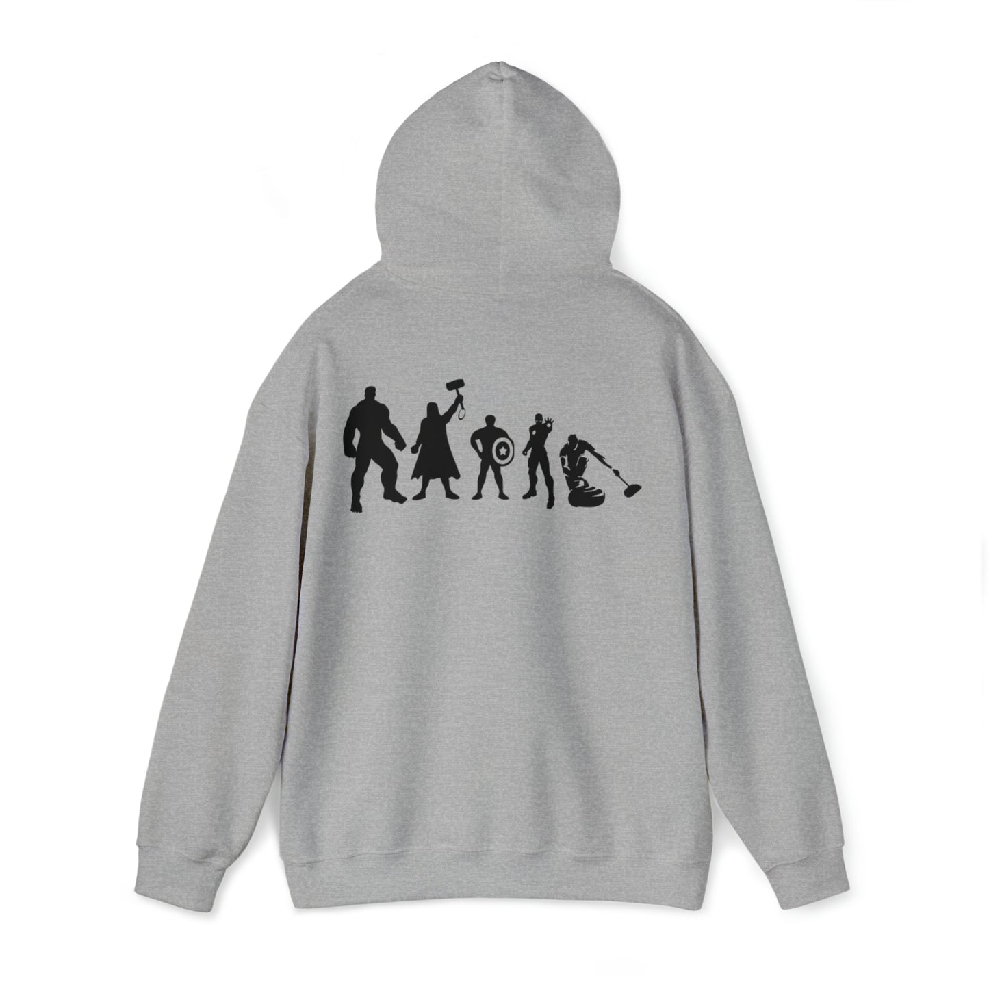 Superhero Curling Club Hoodie Unisex Heavy Blend™ Hooded Sweatshirt
