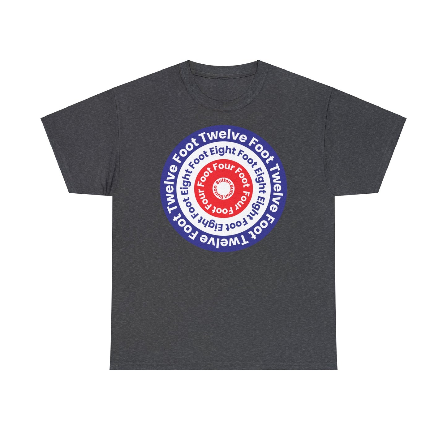 12-8-4 Full House Curling Unisex Heavy Cotton Tee