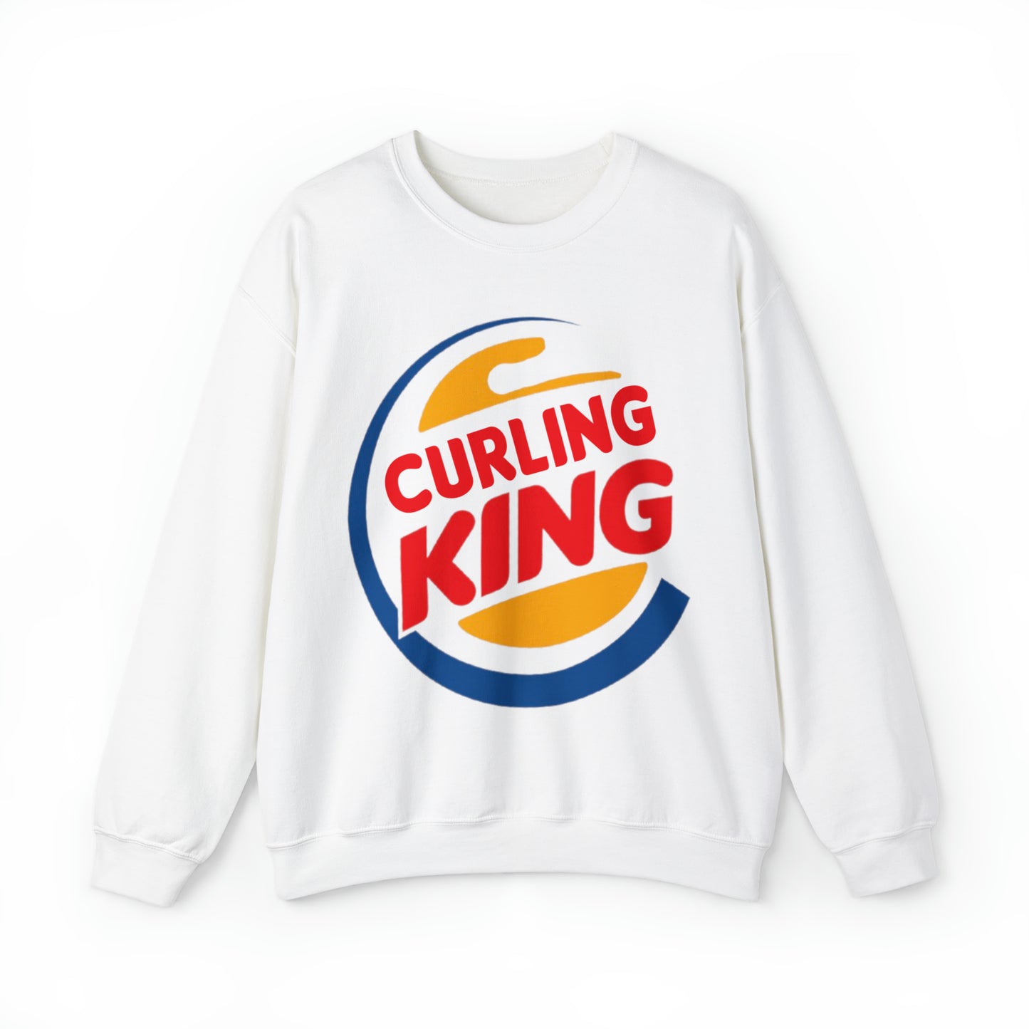 Curling King Unisex Heavy Blend™ Crewneck Sweatshirt