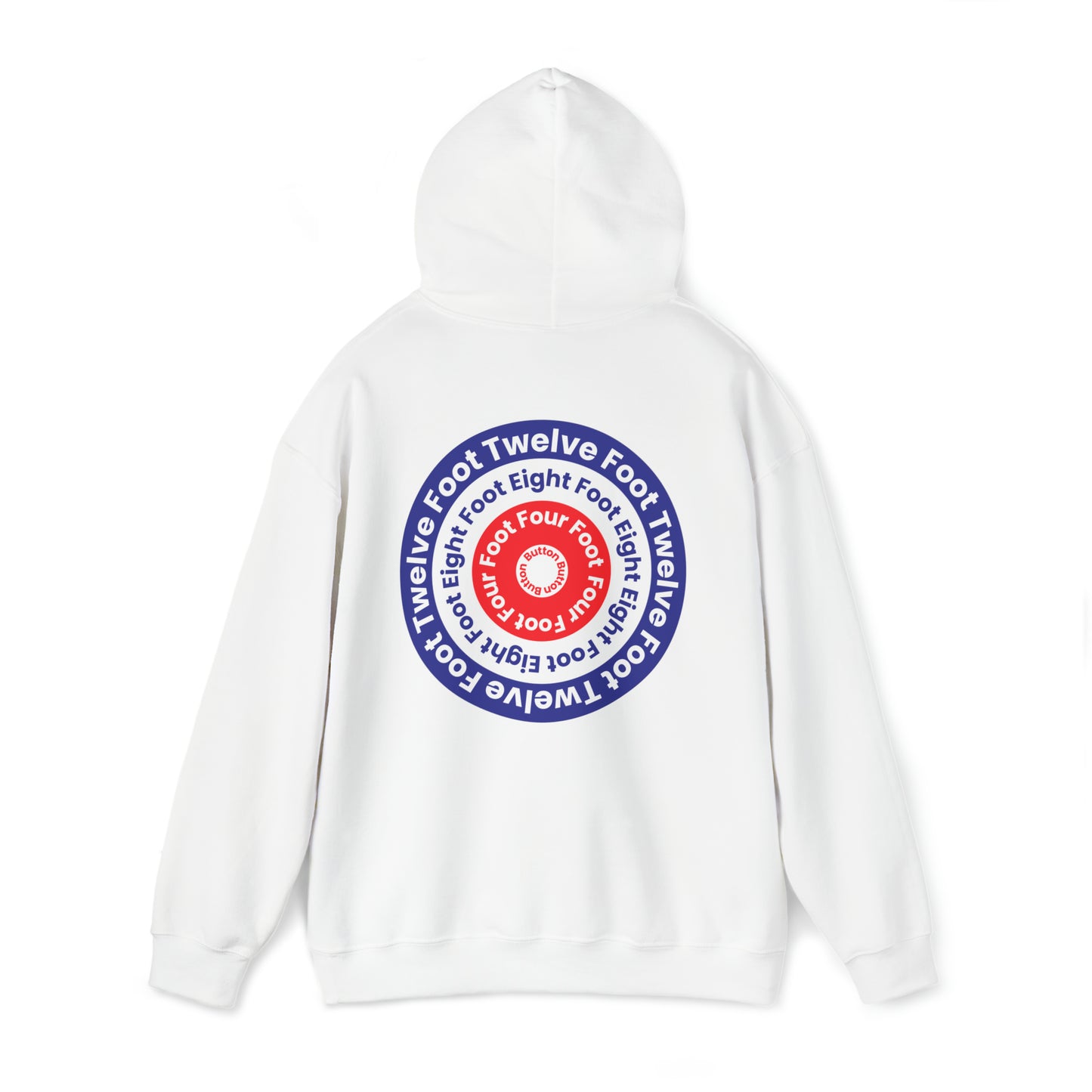 12 8 4 Full House Curling Hoodie Unisex Heavy Blend™ Hooded Sweatshirt