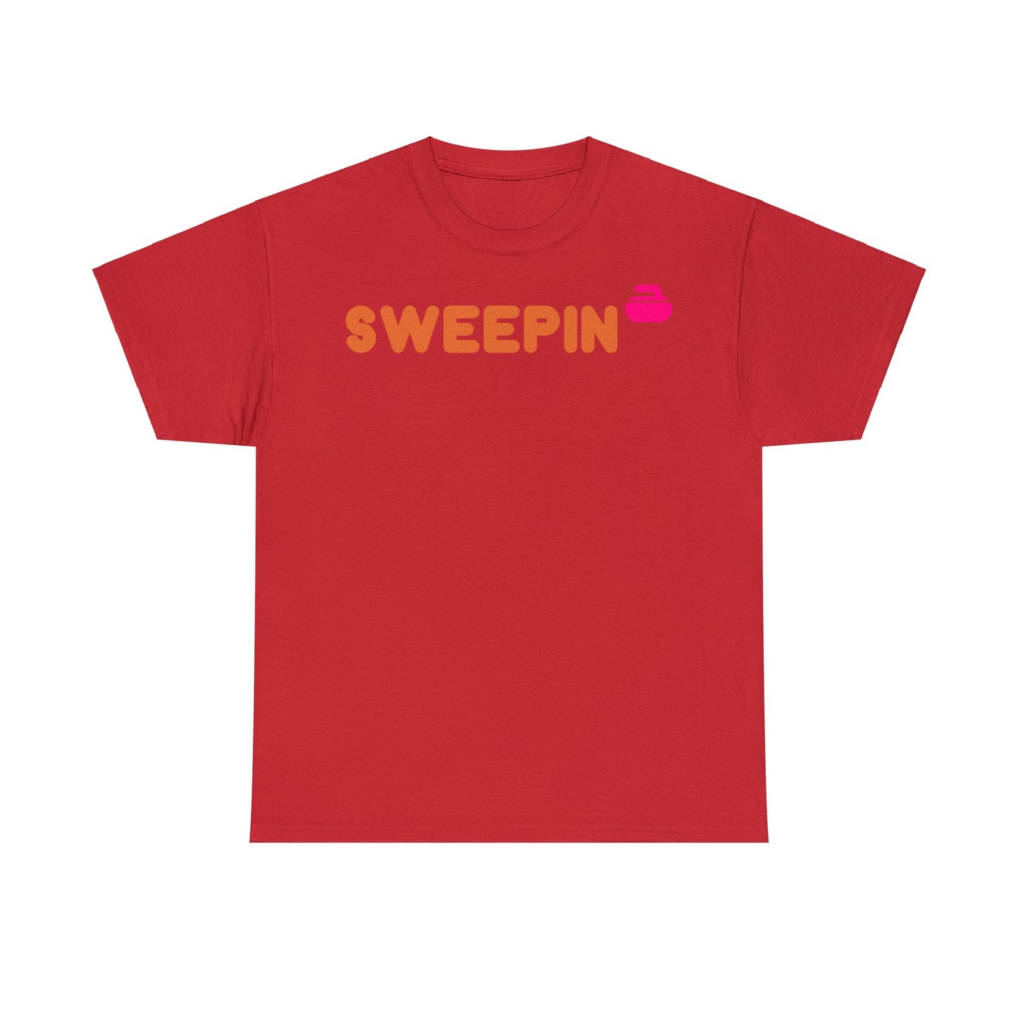 Sweepin Curling Unisex Heavy Cotton Tee