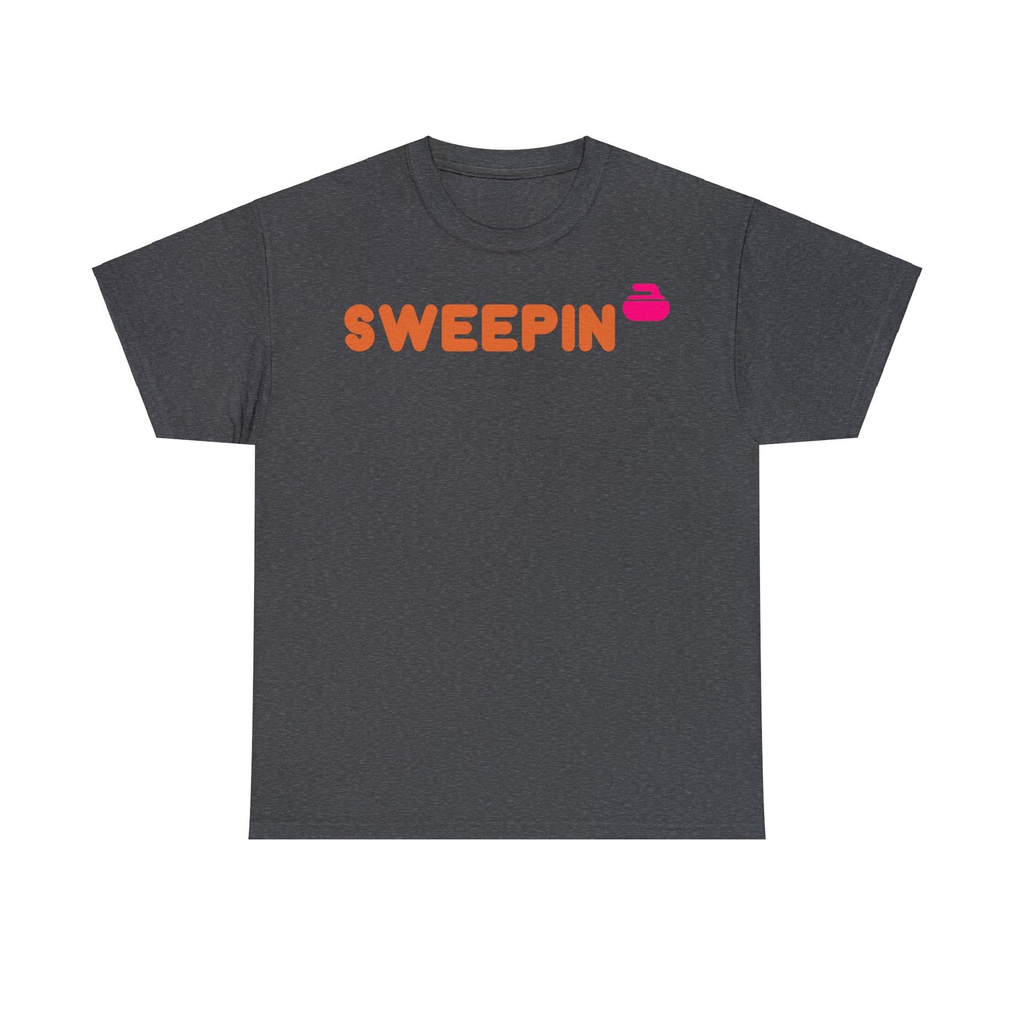 Sweepin Curling Unisex Heavy Cotton Tee