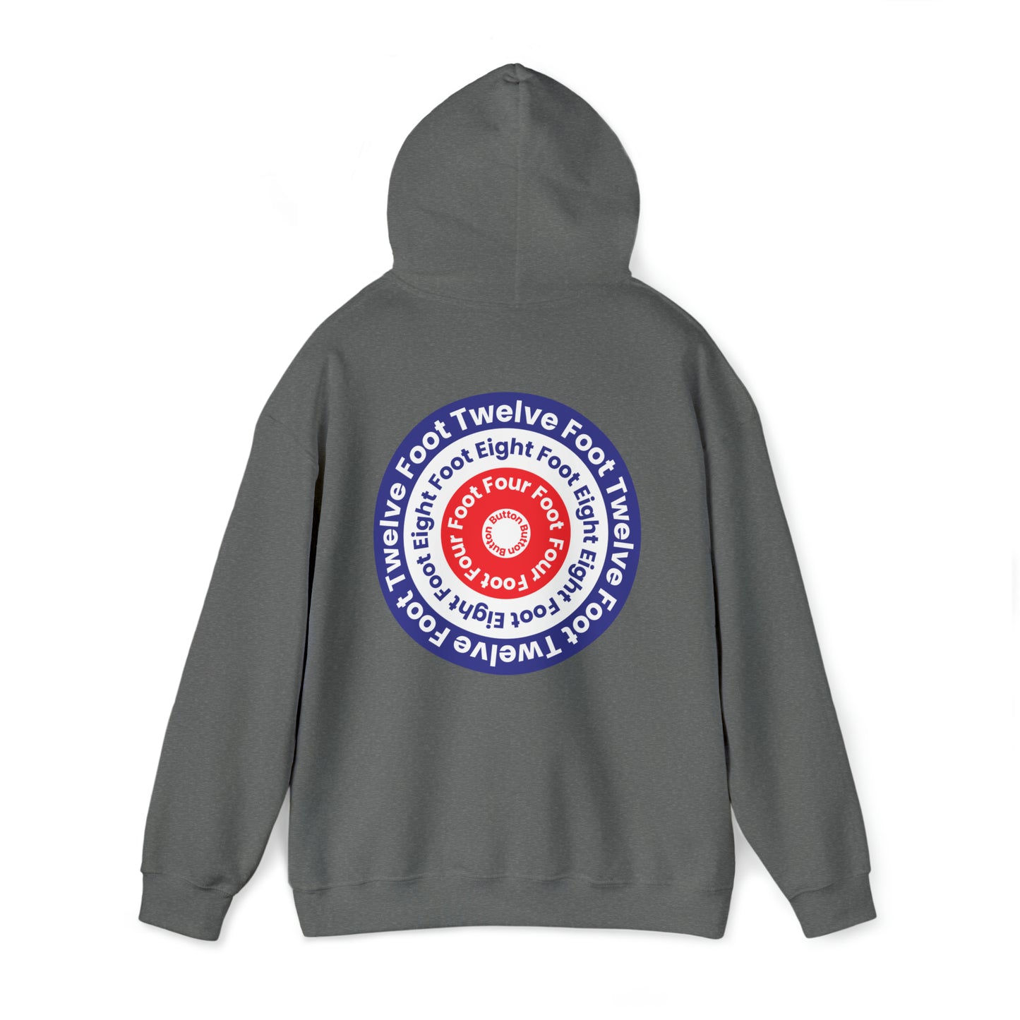 12 8 4 Full House Curling Hoodie Unisex Heavy Blend™ Hooded Sweatshirt