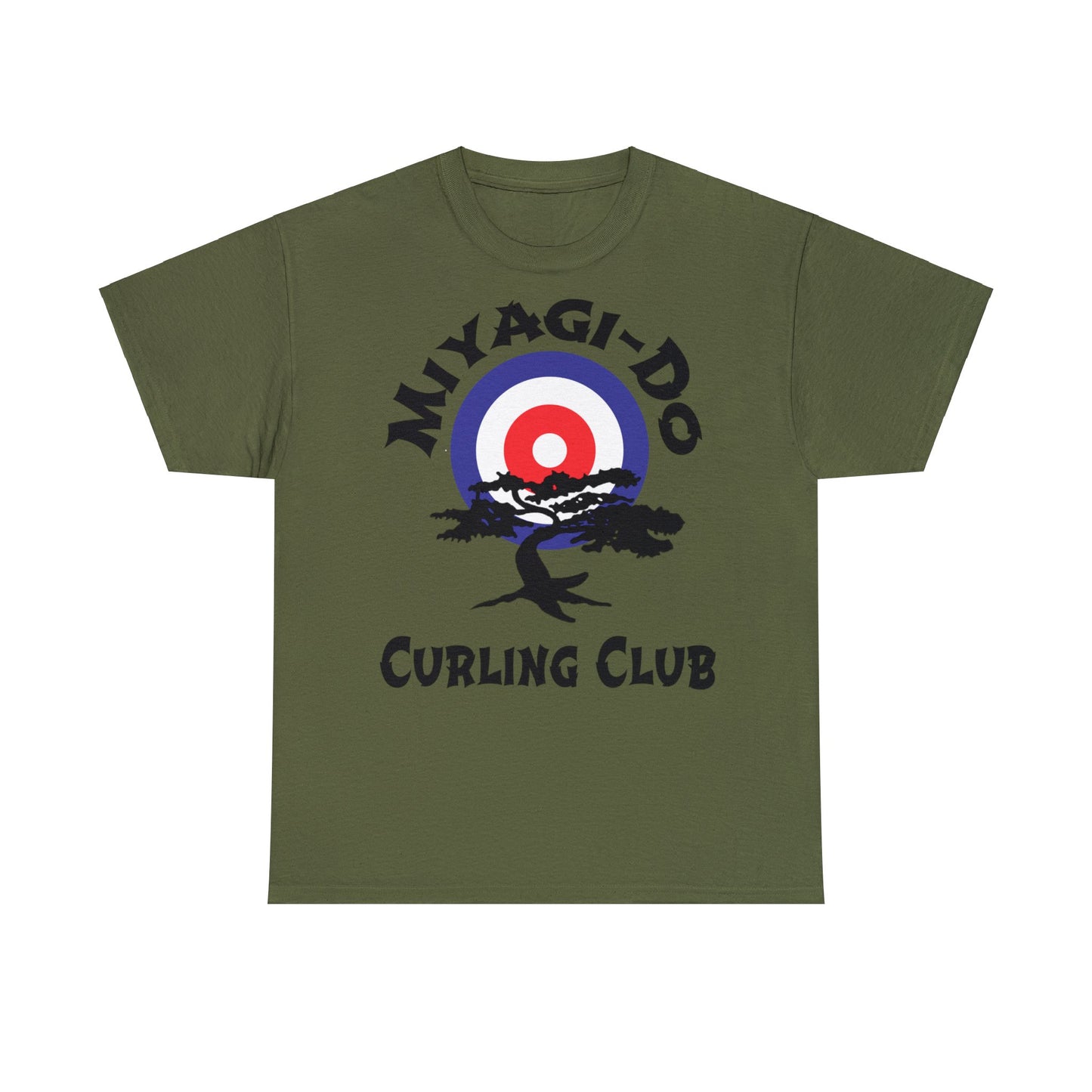 Miyagi Do Curling Club Unisex Heavy Cotton Tee