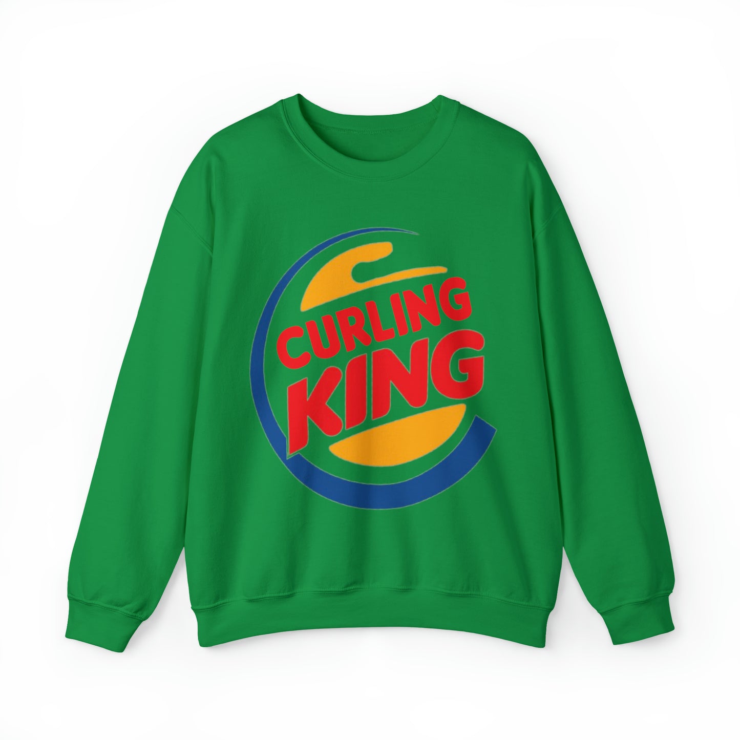 Curling King Unisex Heavy Blend™ Crewneck Sweatshirt