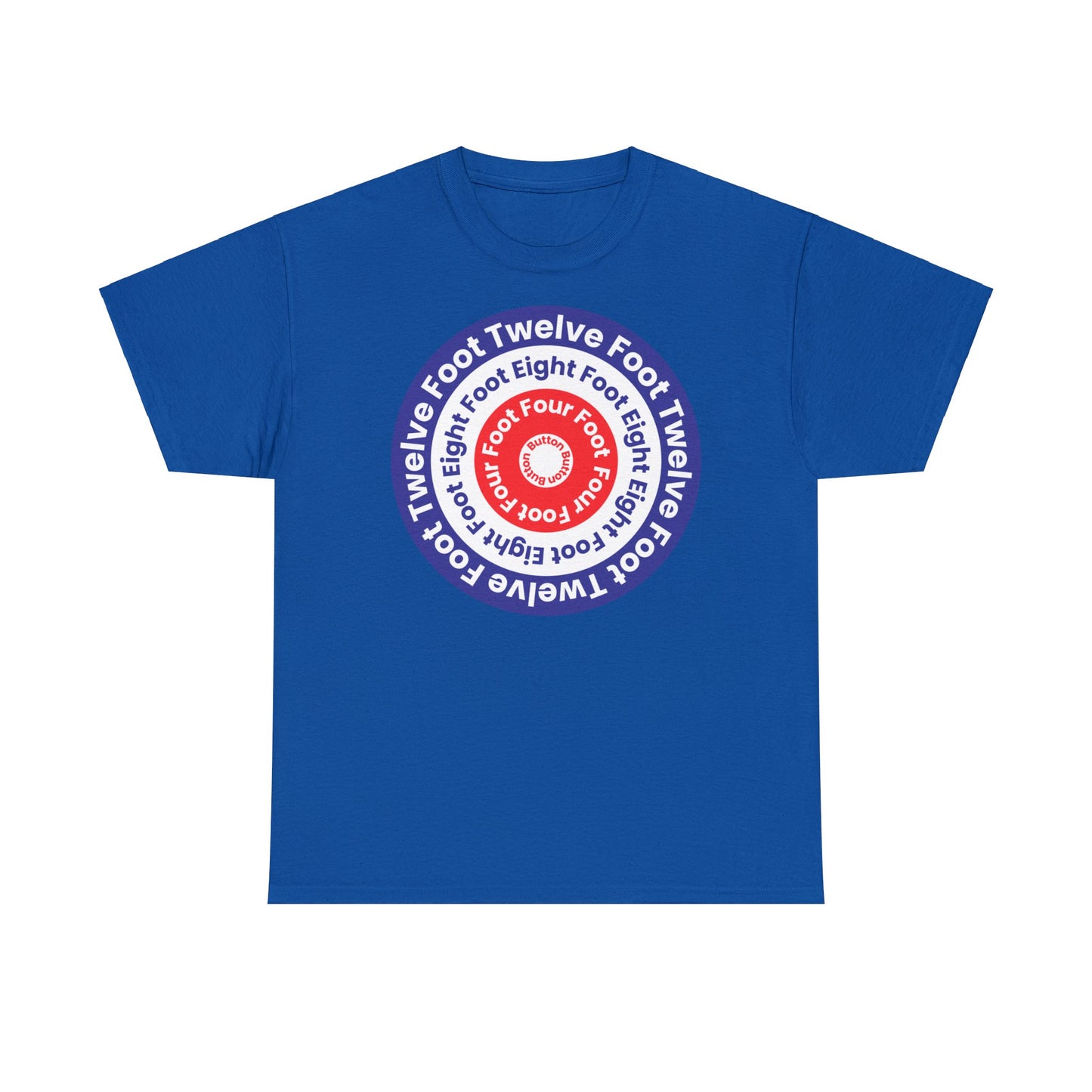 12-8-4 Full House Curling Unisex Heavy Cotton Tee