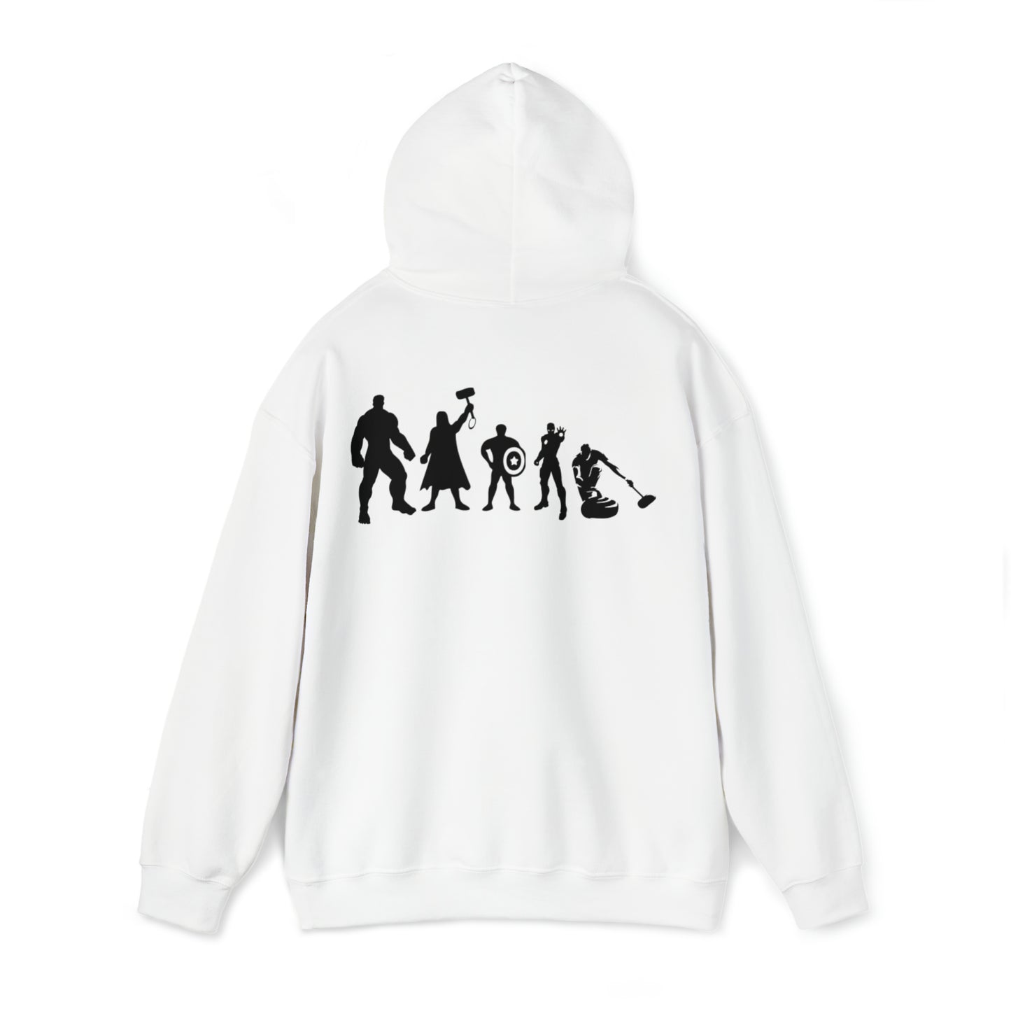 Superhero Curling Club Hoodie Unisex Heavy Blend™ Hooded Sweatshirt