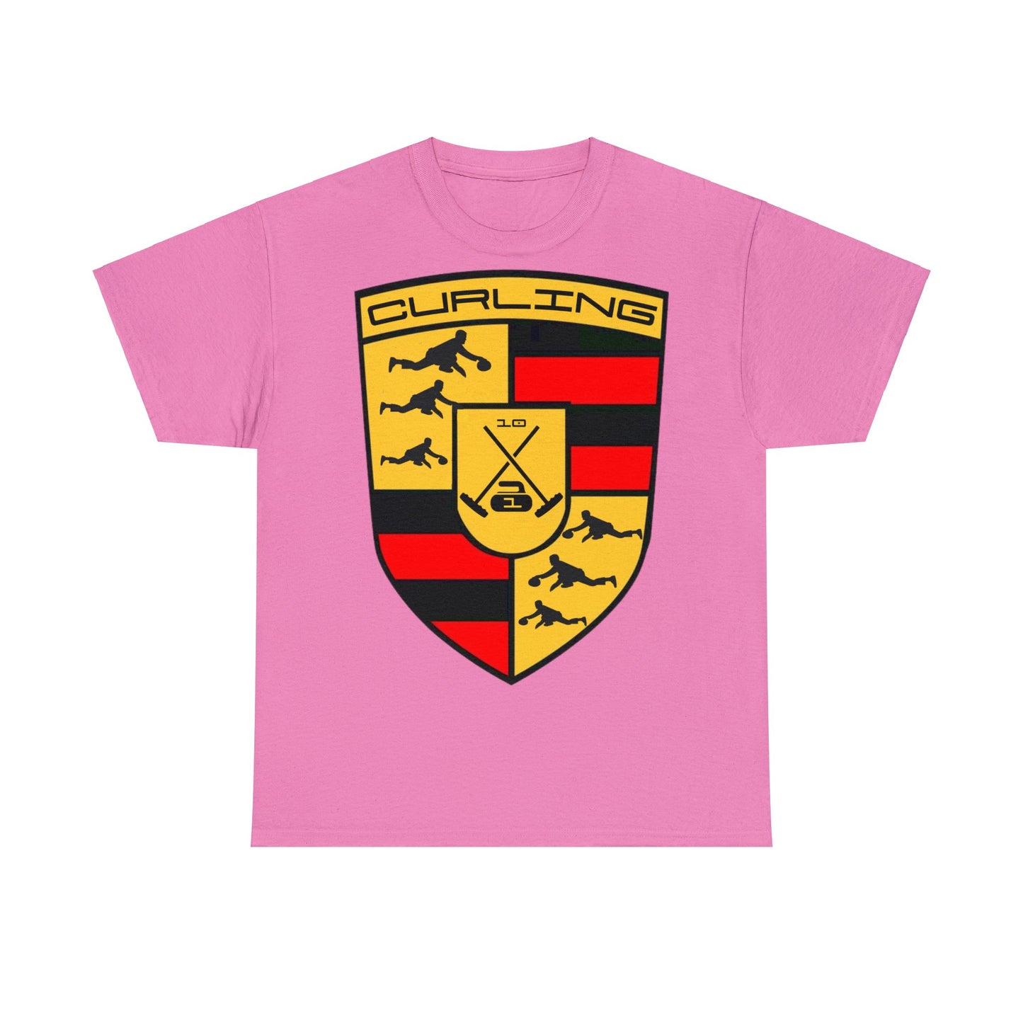 Supercar Curling Unisex Heavy Cotton Tee