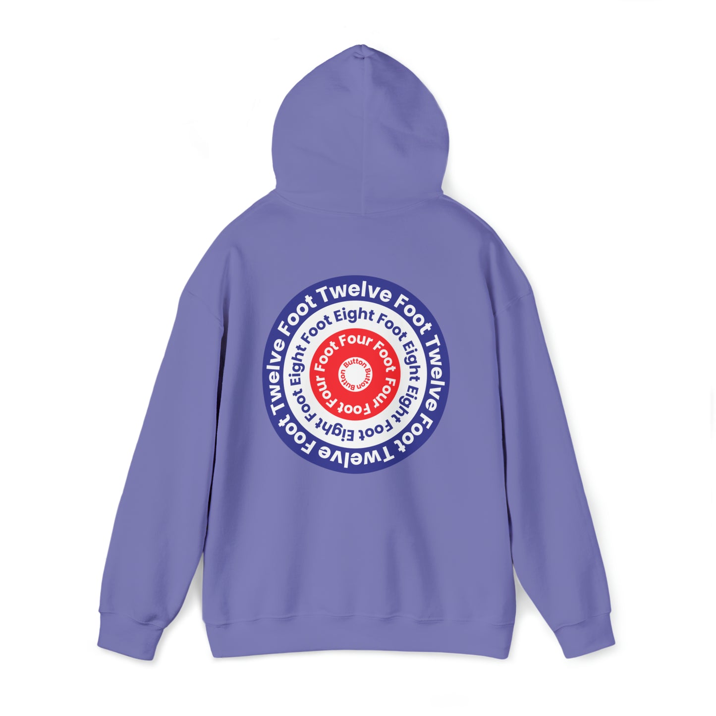 12 8 4 Full House Curling Hoodie Unisex Heavy Blend™ Hooded Sweatshirt