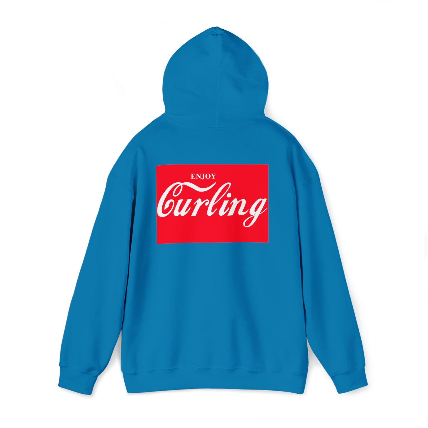Enjoy Curling Unisex Heavy Blend™ Hooded Sweatshirt