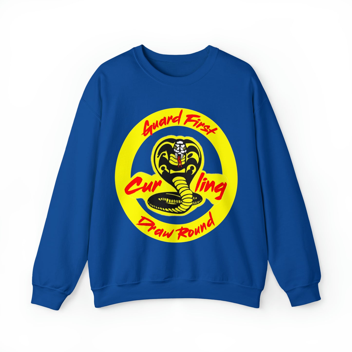 No Mercy Curling Unisex Heavy Blend™ Crewneck Sweatshirt