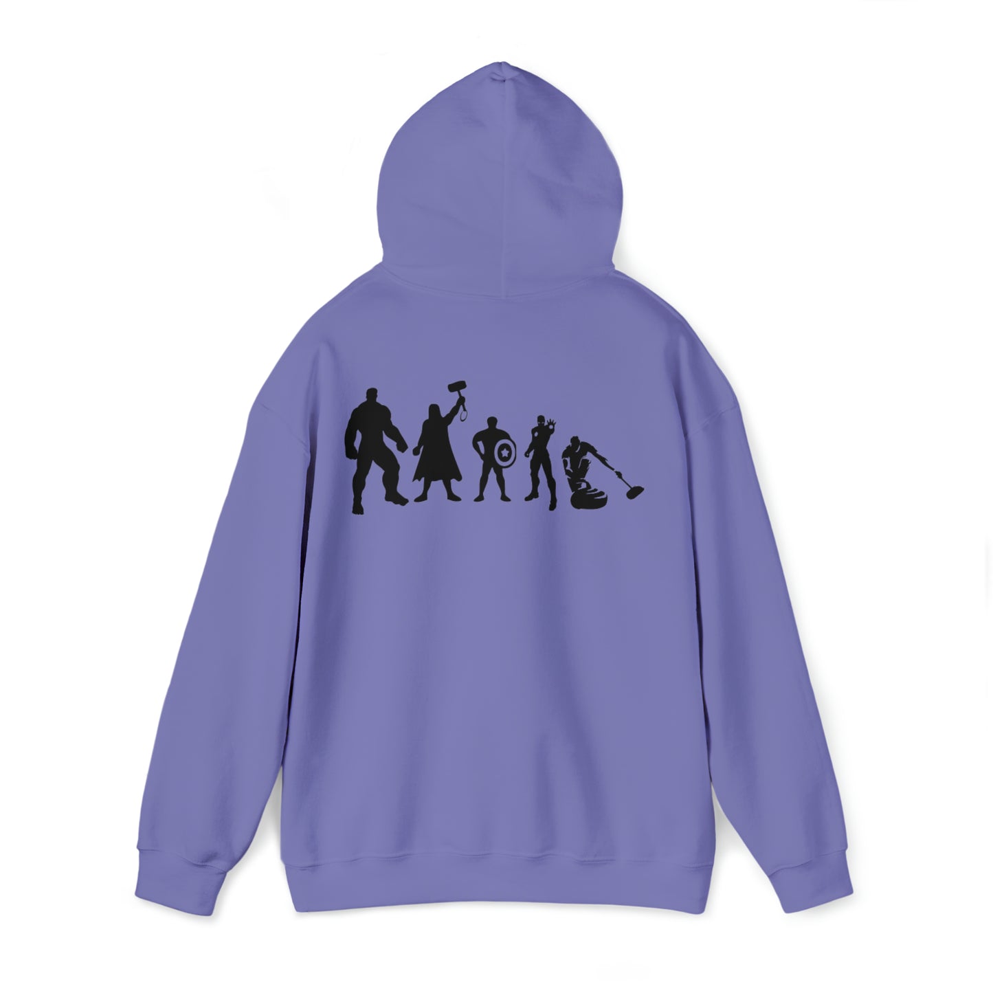 Superhero Curling Club Hoodie Unisex Heavy Blend™ Hooded Sweatshirt