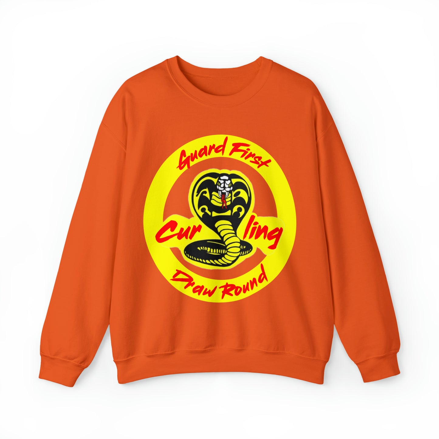 No Mercy Curling Unisex Heavy Blend™ Crewneck Sweatshirt