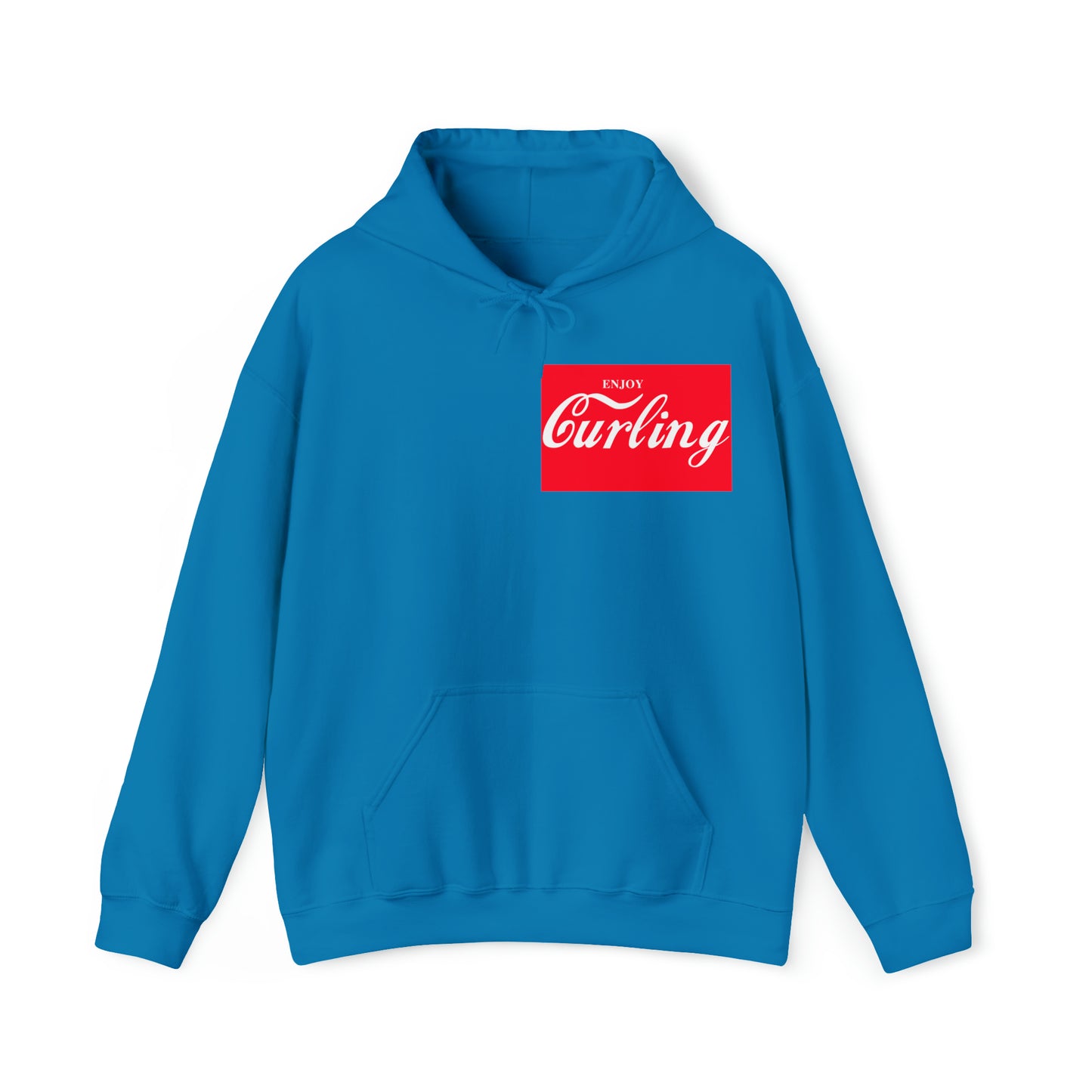 Enjoy Curling Unisex Heavy Blend™ Hooded Sweatshirt