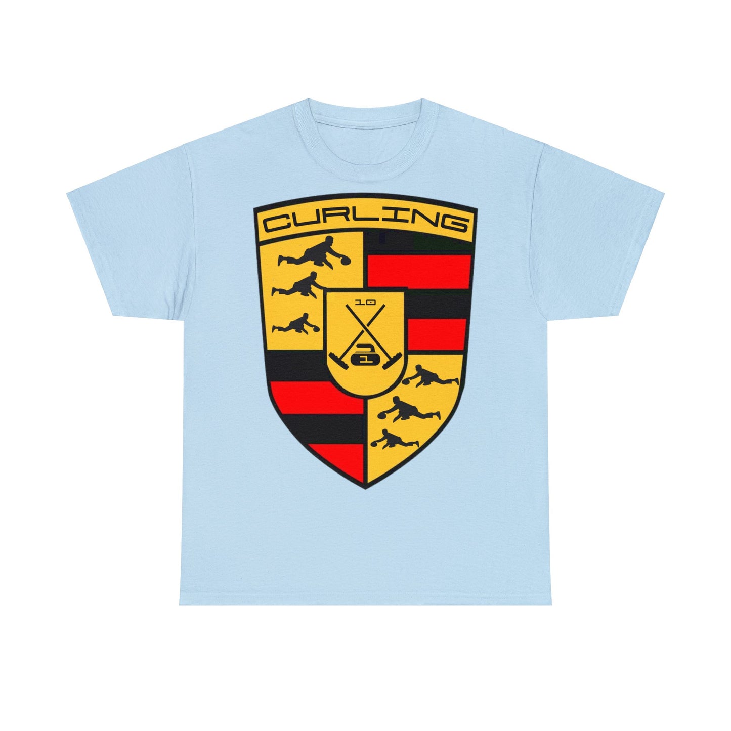 Supercar Curling Unisex Heavy Cotton Tee