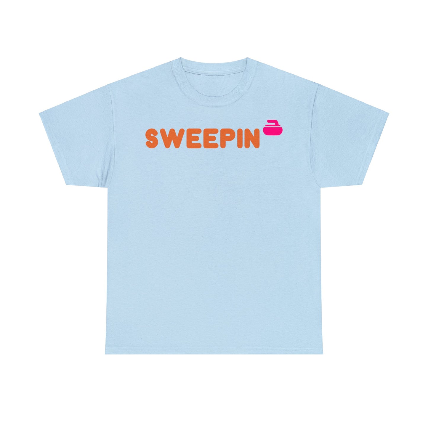 Sweepin Curling Unisex Heavy Cotton Tee