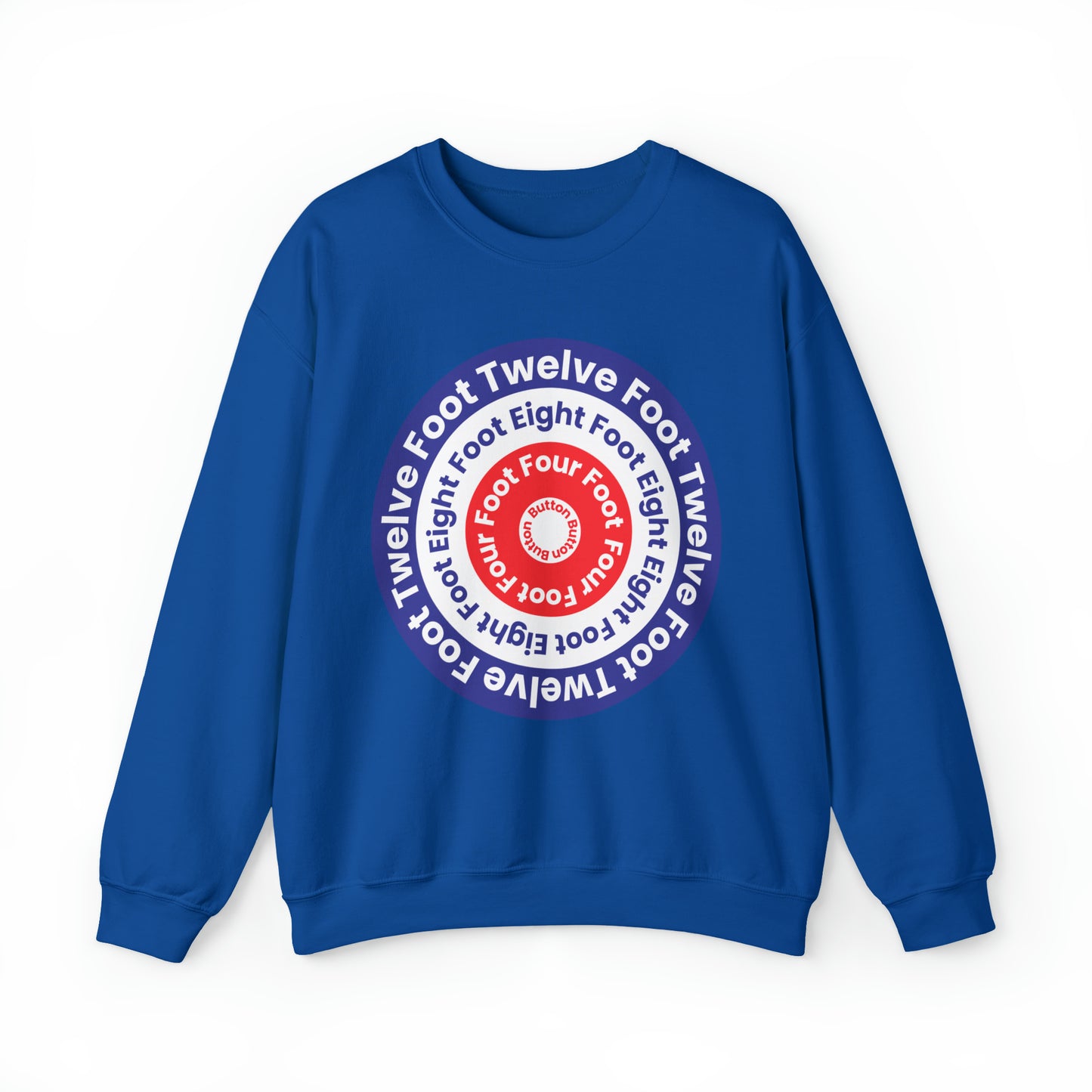 12 8 4 Full House Curling Club Unisex Heavy Blend™ Crewneck Sweatshirt