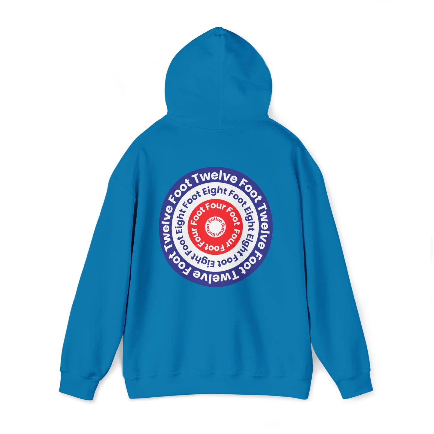 12 8 4 Full House Curling Hoodie Unisex Heavy Blend™ Hooded Sweatshirt