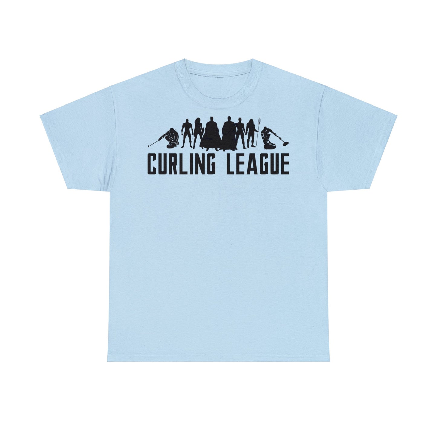 Curling League Unisex Heavy Cotton Tee