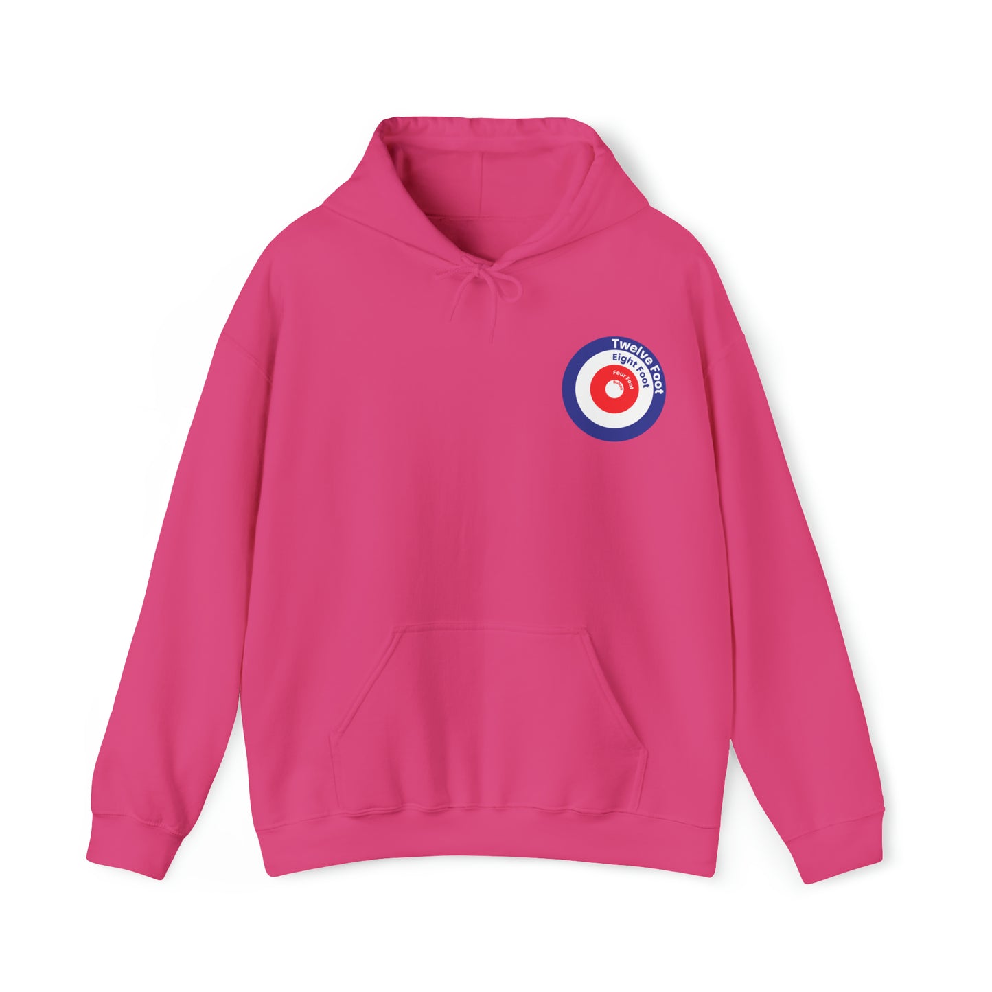 12 8 4 Right Curling Hoodie Unisex Heavy Blend™ Hooded Sweatshirt