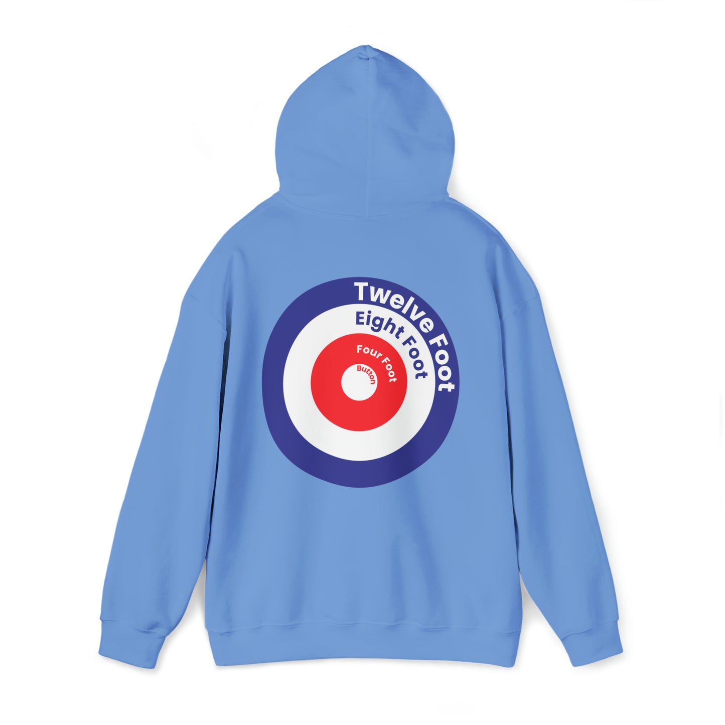 12 8 4 Right Curling Hoodie Unisex Heavy Blend™ Hooded Sweatshirt