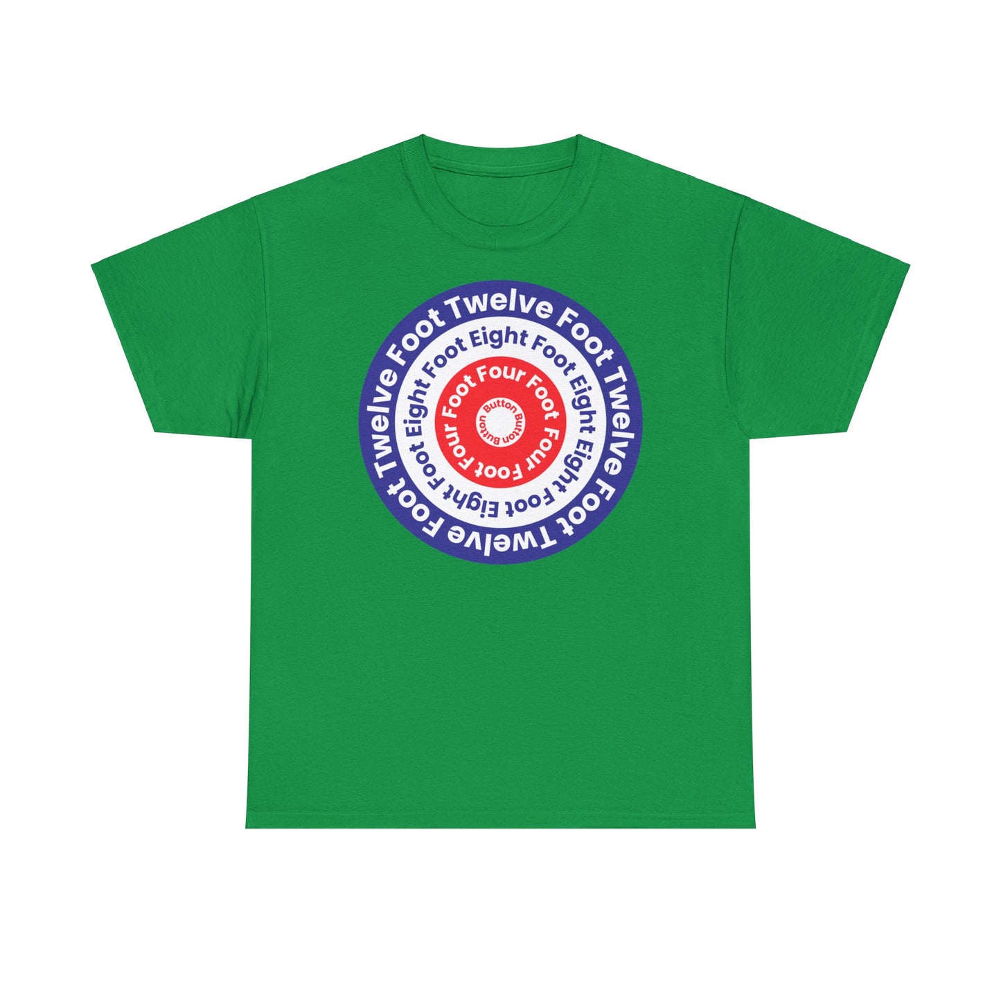 12-8-4 Full House Curling Unisex Heavy Cotton Tee