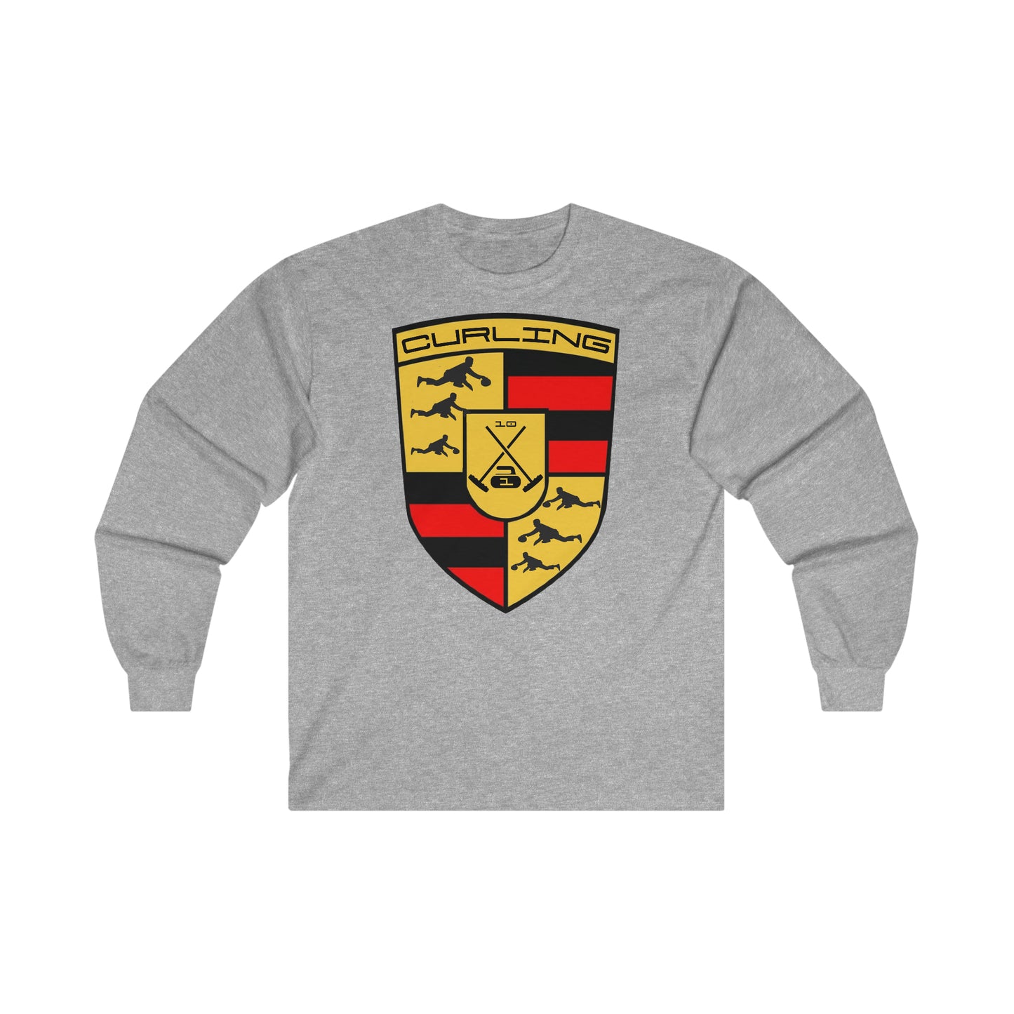 Supercar Curling Design Ultra Cotton Long Sleeve Tee