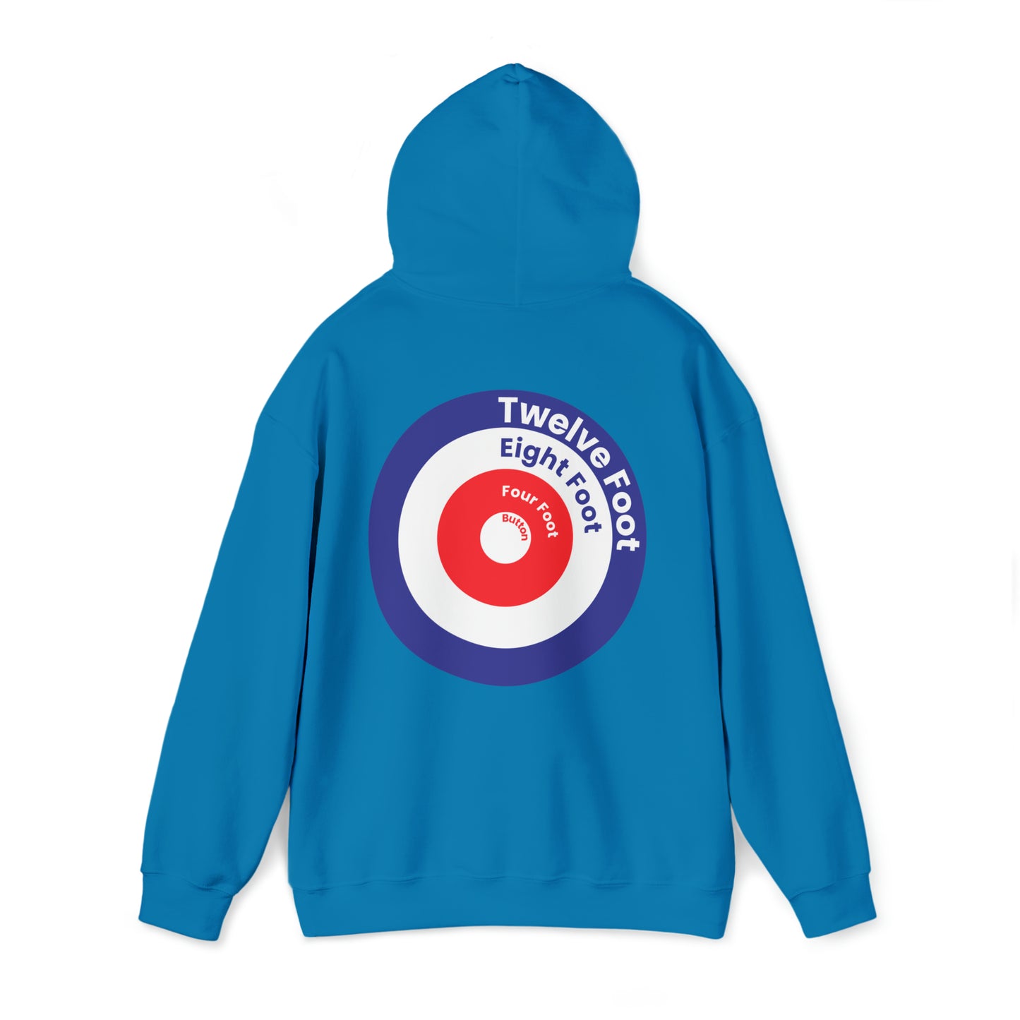 12 8 4 Right Curling Hoodie Unisex Heavy Blend™ Hooded Sweatshirt