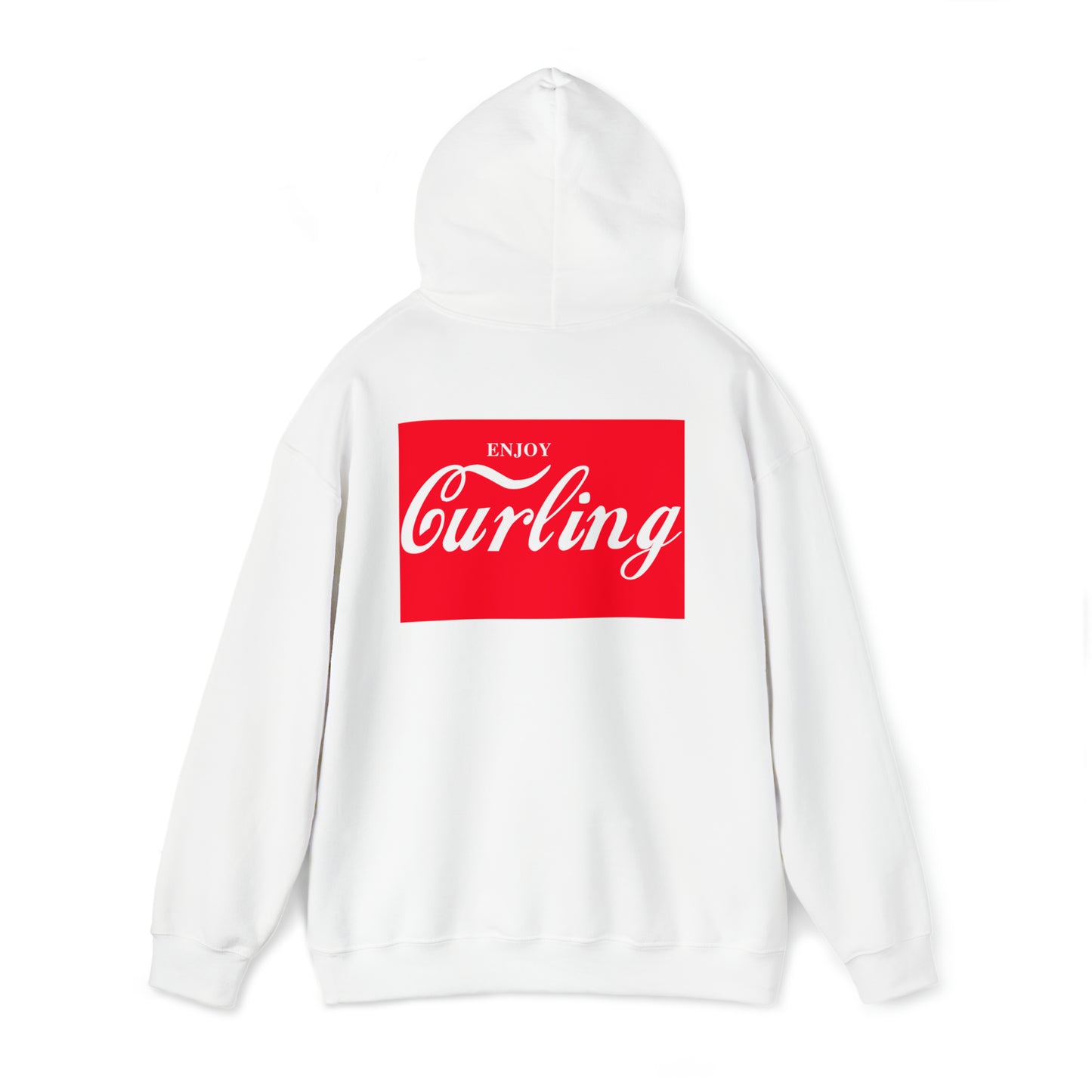 Enjoy Curling Unisex Heavy Blend™ Hooded Sweatshirt
