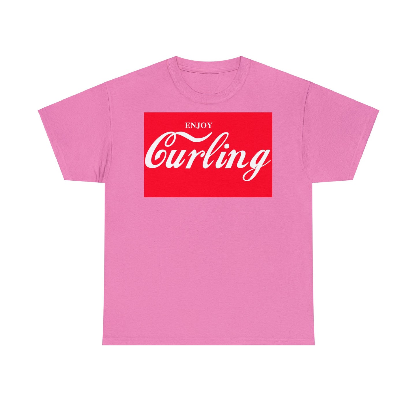 Enjoy Curling Unisex Heavy Cotton Tee