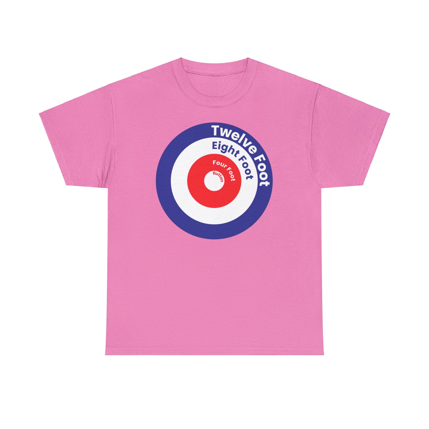 12 8 4 Right Curling Unisex Heavy Cotton Tee